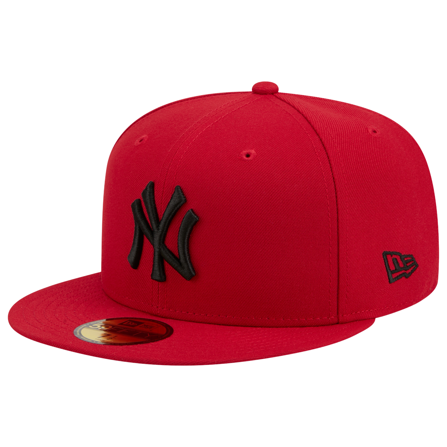 New Era Yankees 59FIFTY Cap - Men's - Scarlet/Black