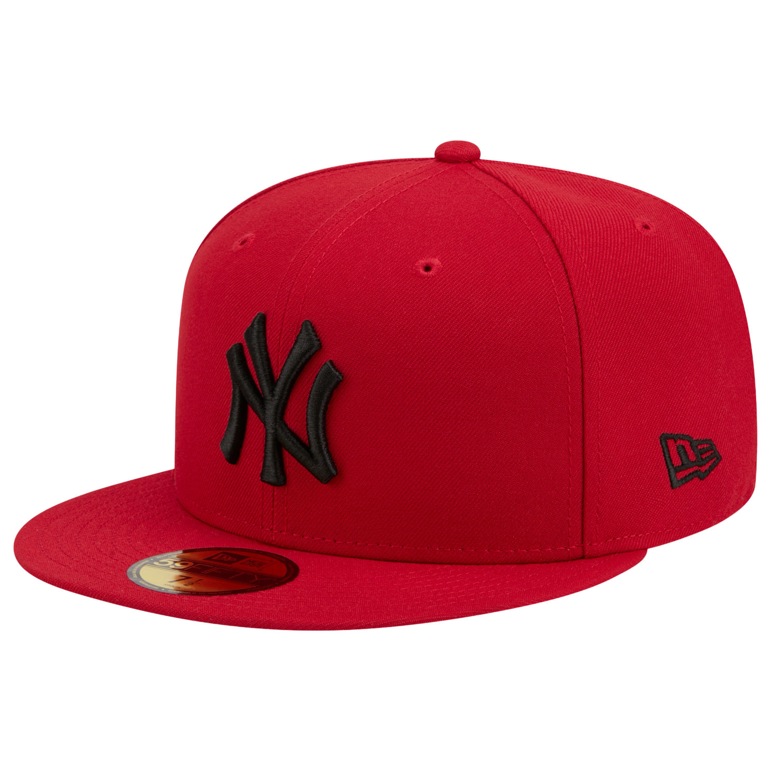 New Era Yankees 59FIFTY Cap - Men's - Scarlet/Black
