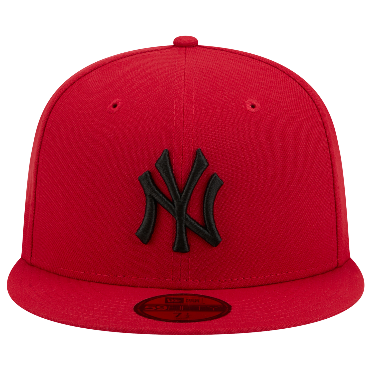 New Era Yankees 59FIFTY Cap - Men's - Scarlet/Black