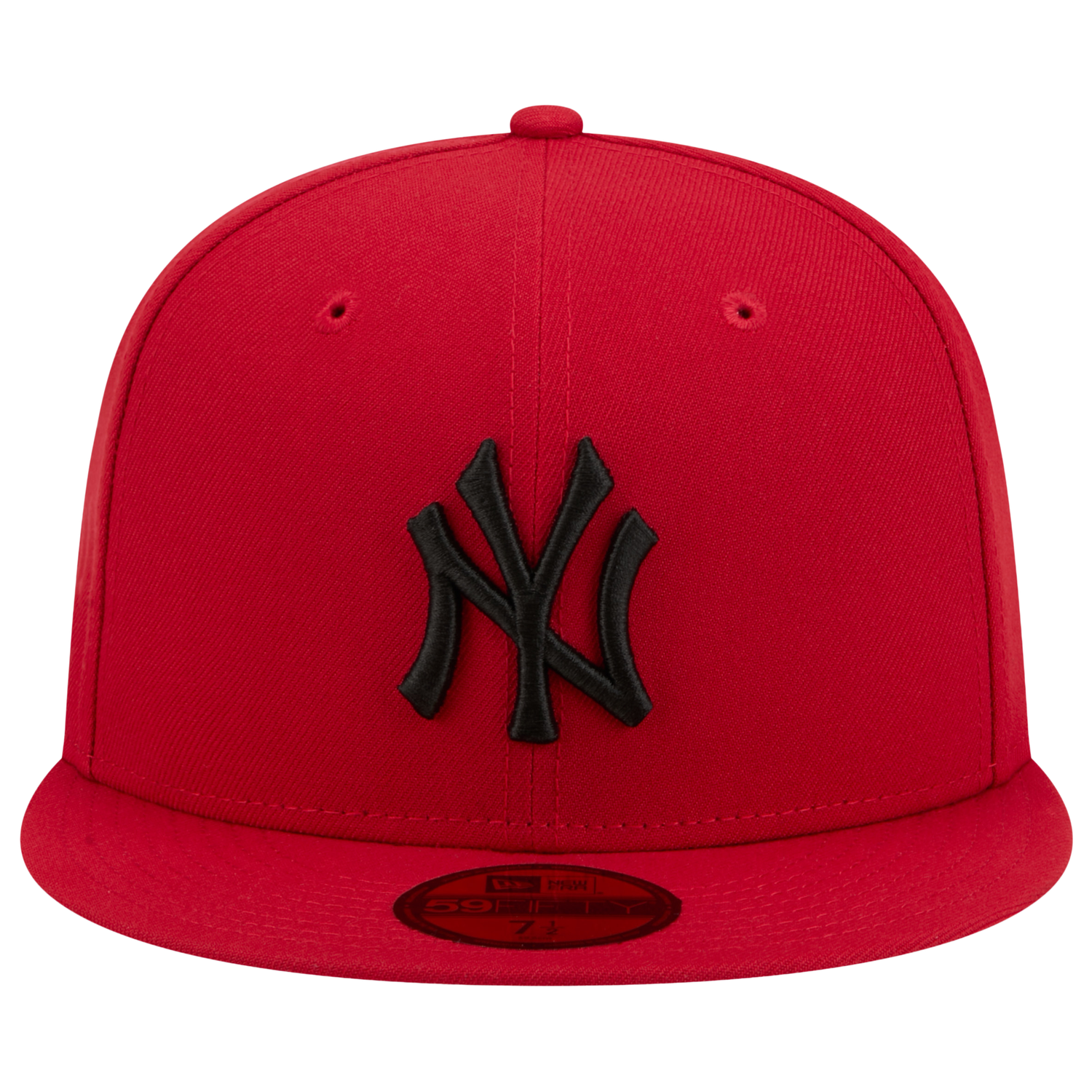 New Era Yankees 59FIFTY Cap - Men's - Scarlet/Black