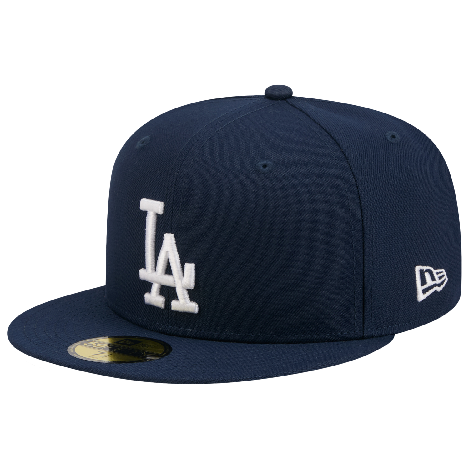 New Era Dodgers 59FIFTY Cap - Men's - Obsidian/White