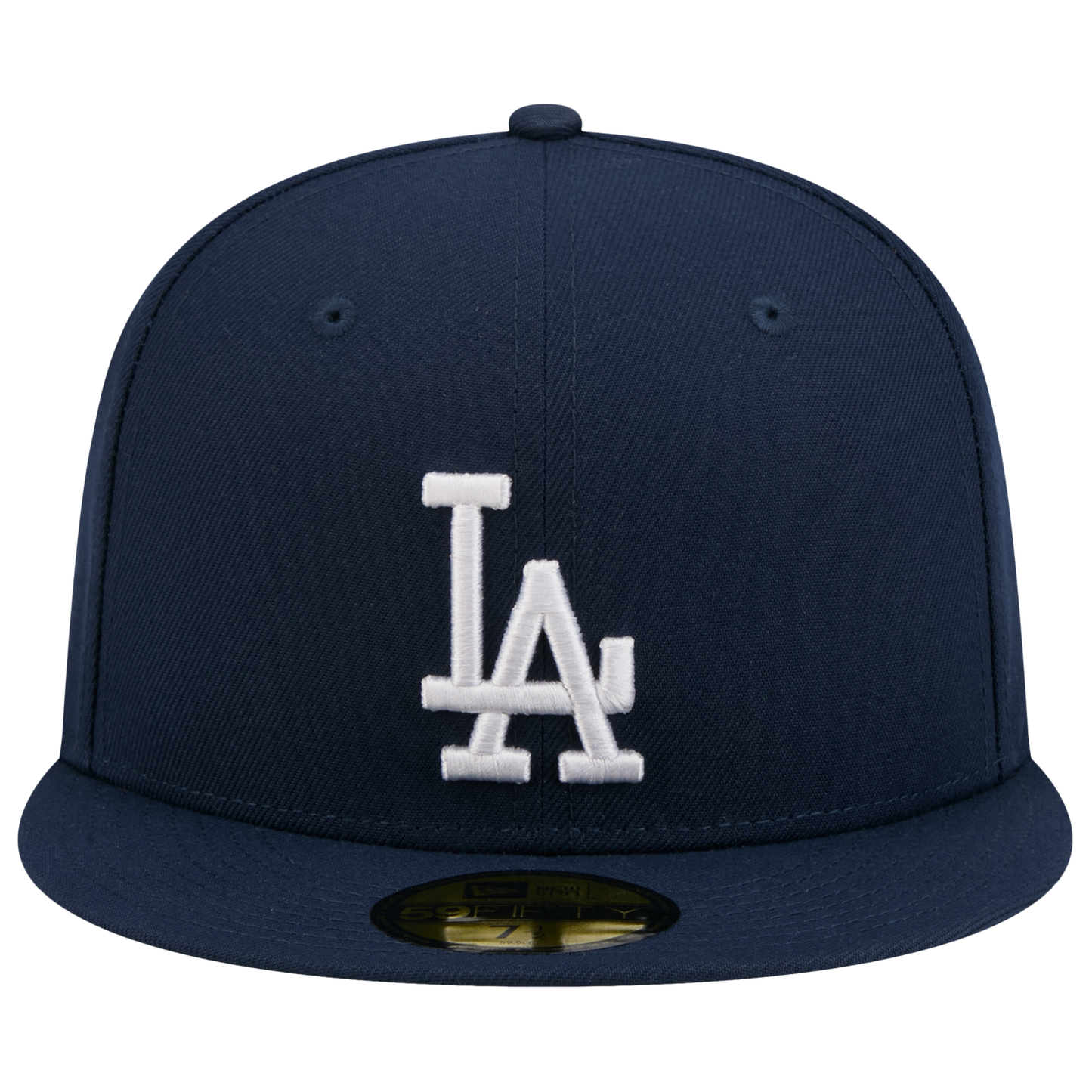 New Era Dodgers 59FIFTY Cap - Men's - Obsidian/White