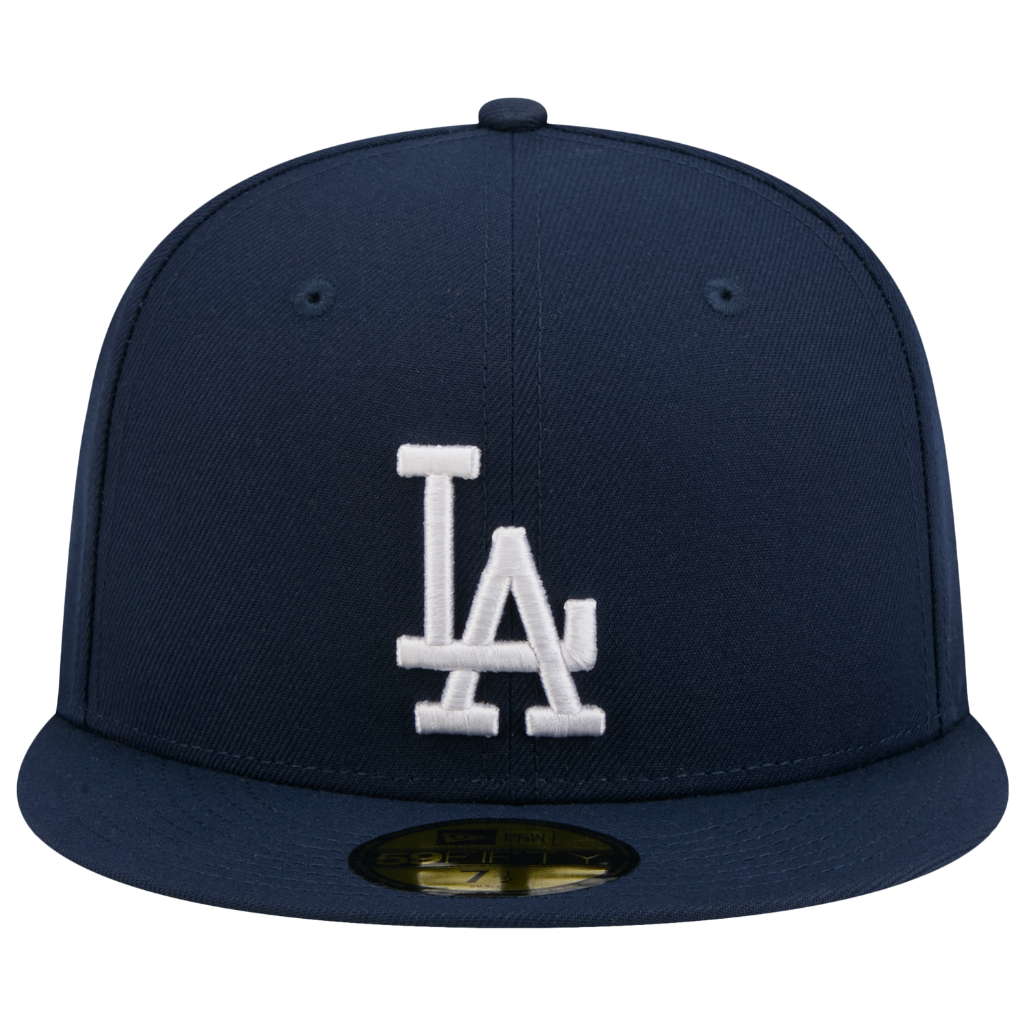 New Era Dodgers 59FIFTY Cap - Men's - Obsidian/White