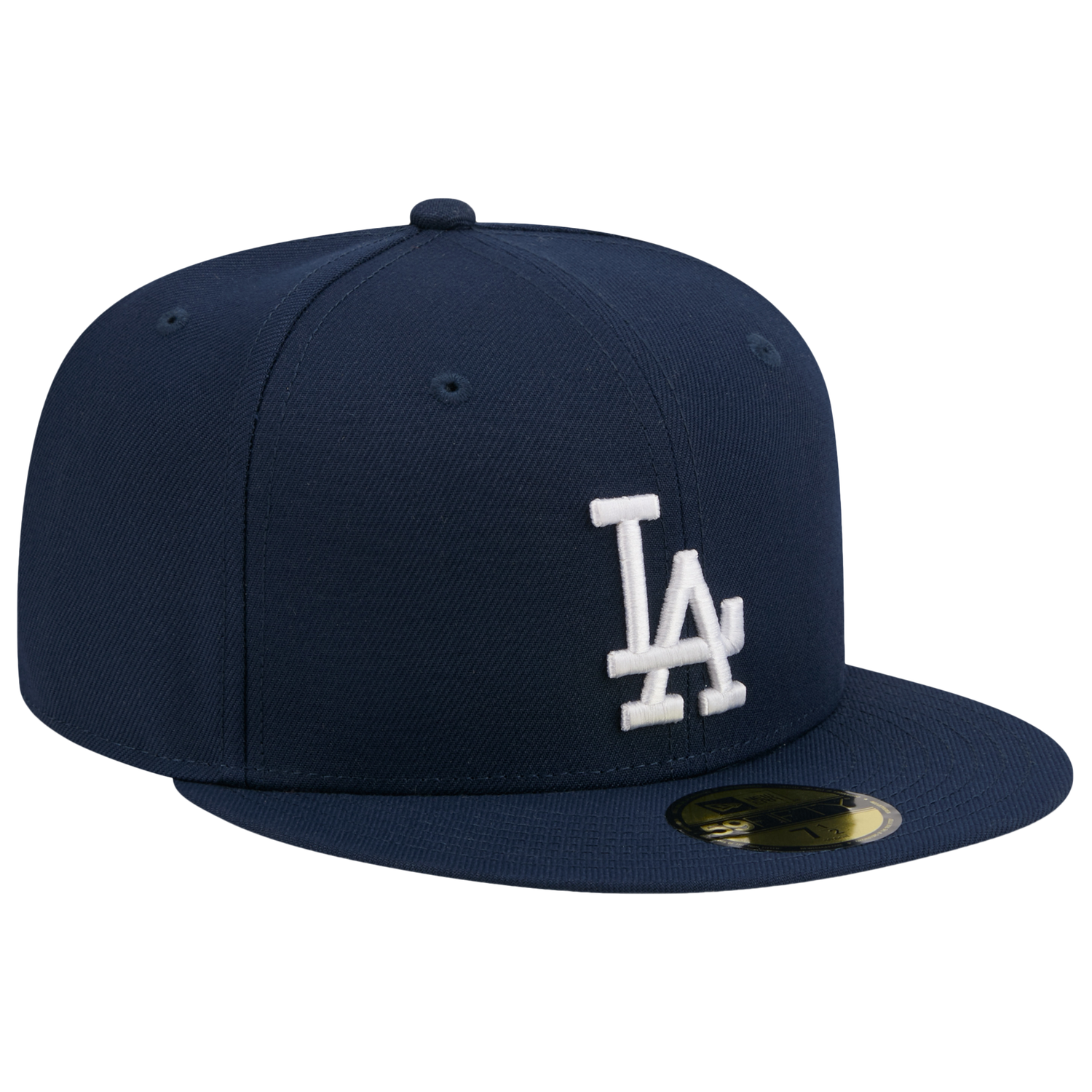 New Era Dodgers 59FIFTY Cap - Men's - Obsidian/White