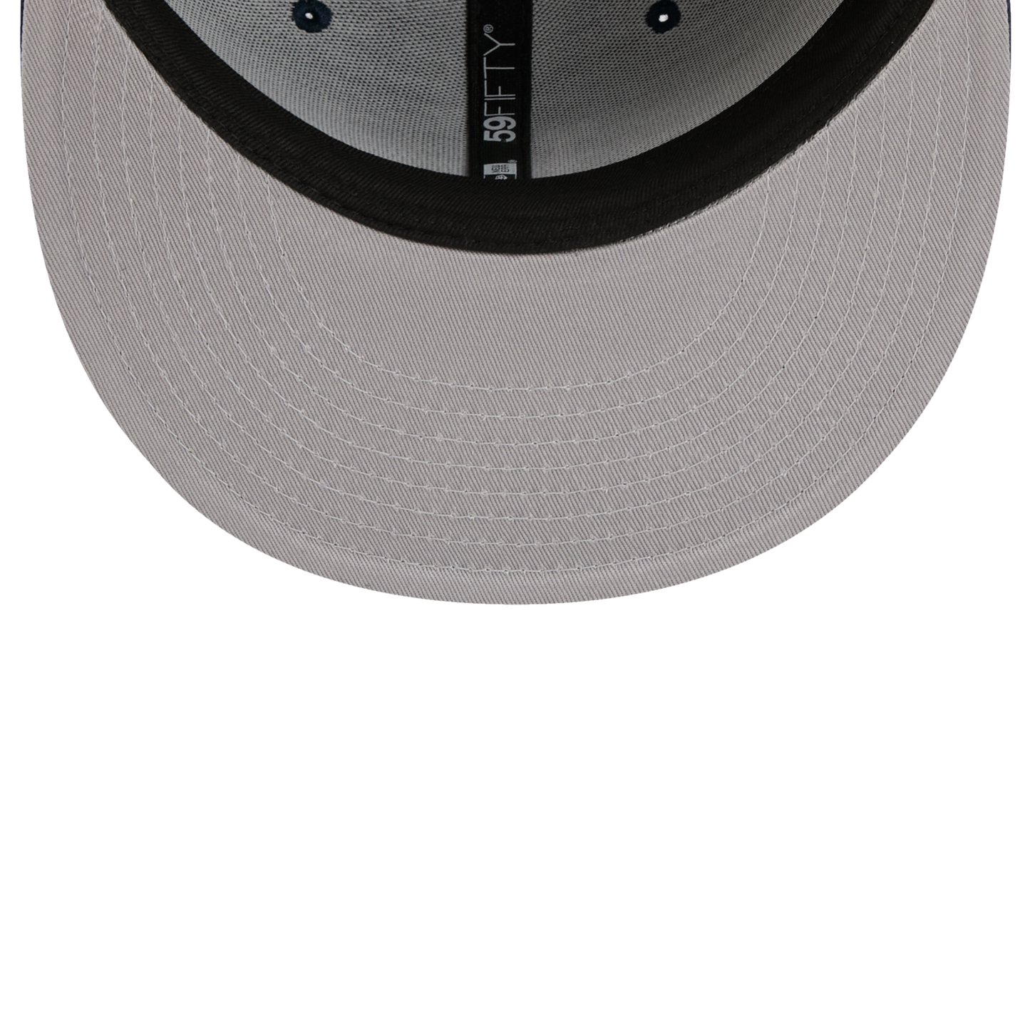 New Era Dodgers 59FIFTY Cap - Men's - Obsidian/White