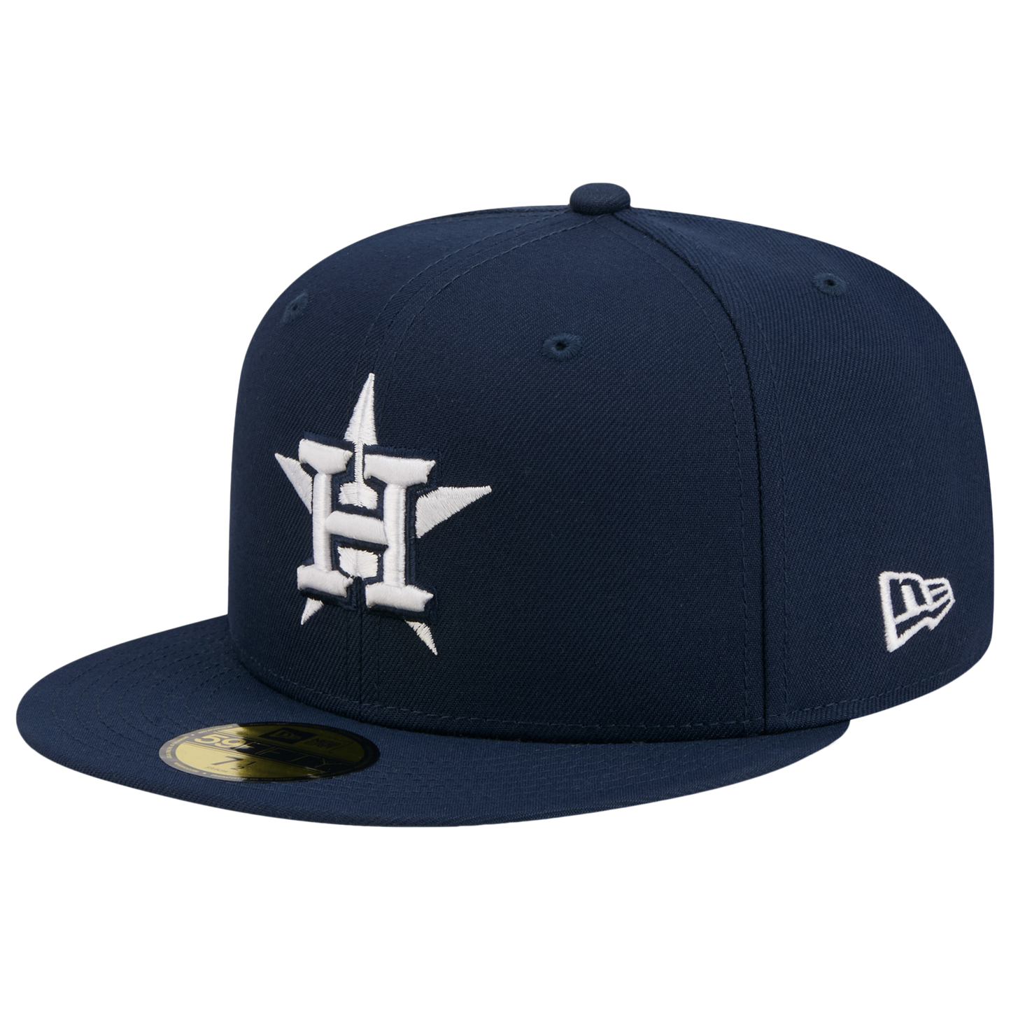 New Era Astros 59FIFTY Cap - Men's - Obsidian/White