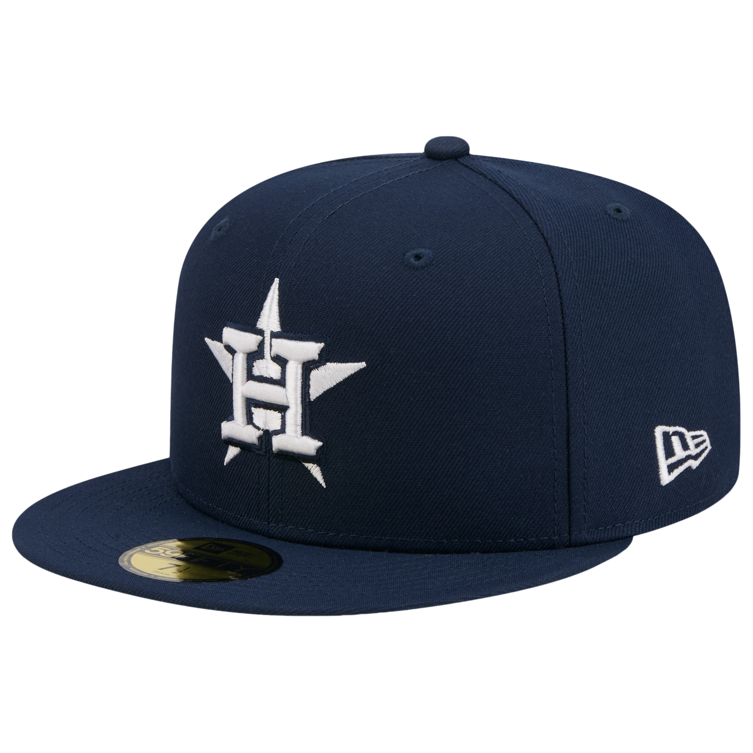 New Era Astros 59FIFTY Cap - Men's - Obsidian/White