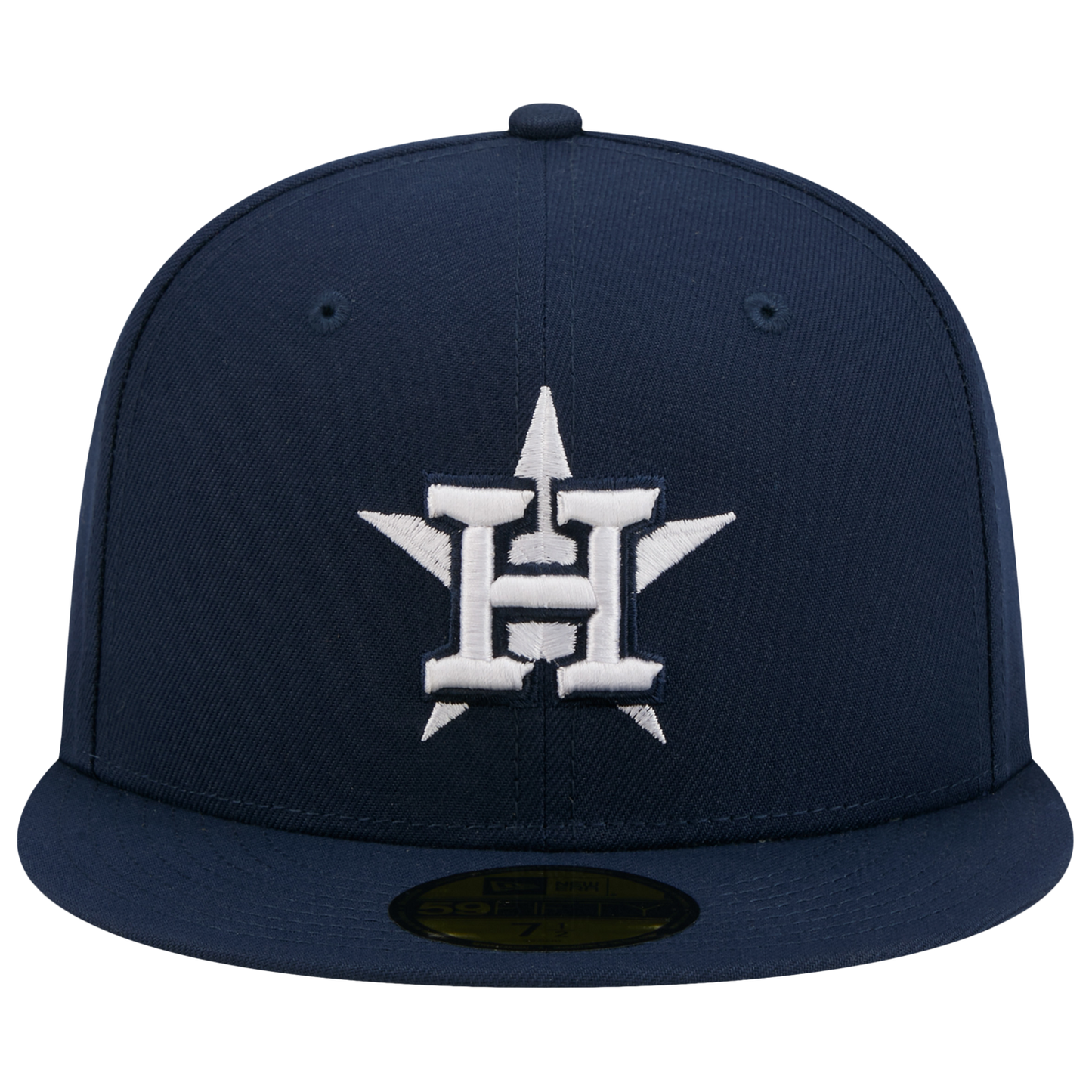 New Era Astros 59FIFTY Cap - Men's - Obsidian/White