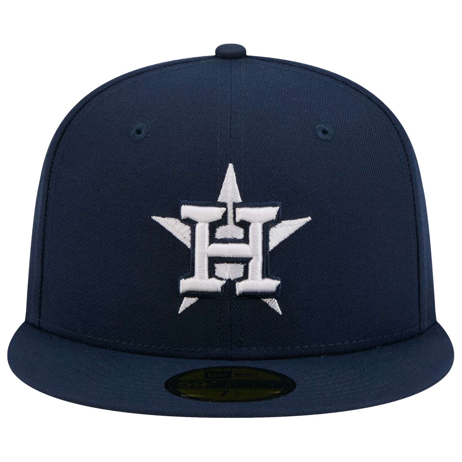 New Era Astros 59FIFTY Cap - Men's - Obsidian/White