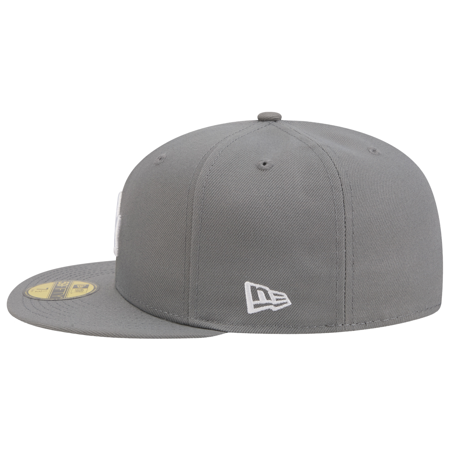 New Era Dodgers 59FIFTY Cap - Men's - Steel Grey/White