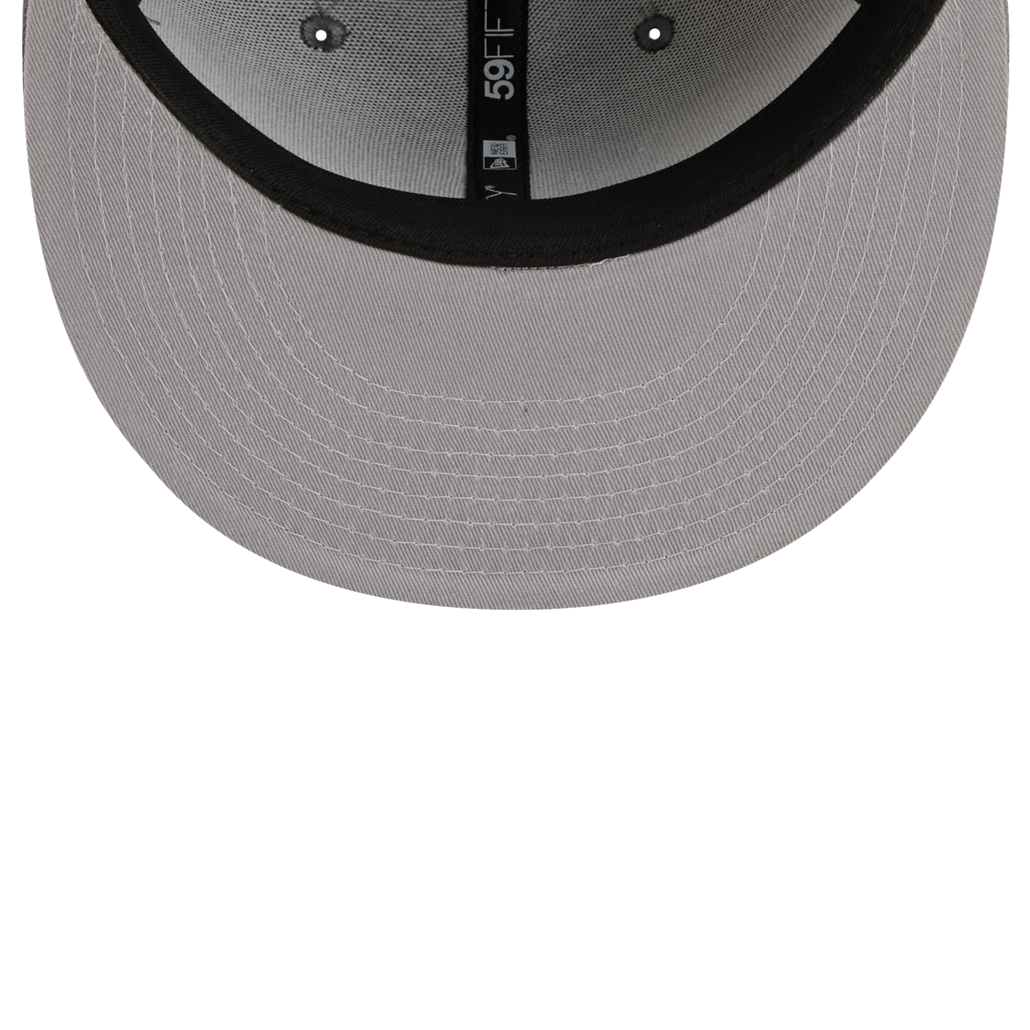 New Era Mets 59FIFTY Cap - Men's - White/Steel Grey