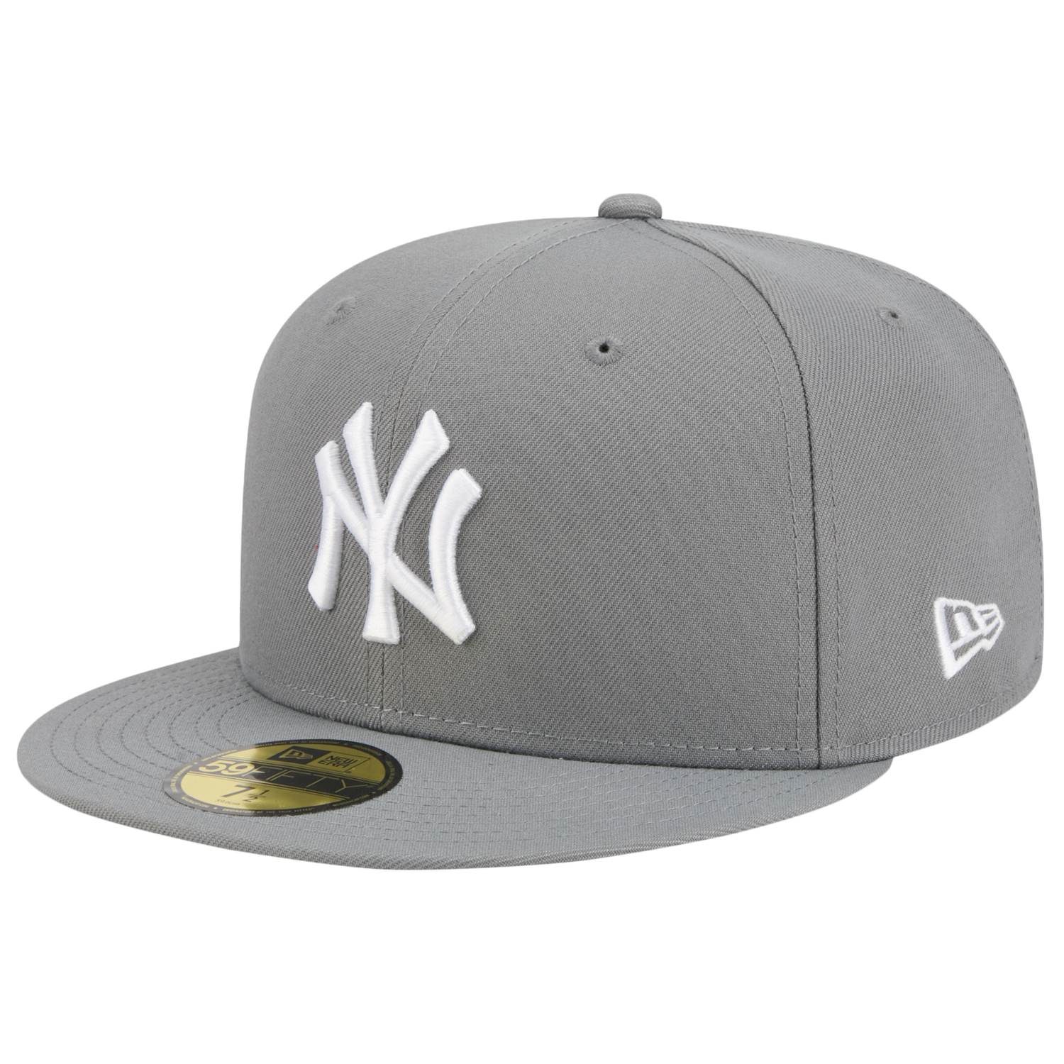 New Era Yankees 59FIFTY Cap - Men's - White/Steel Grey