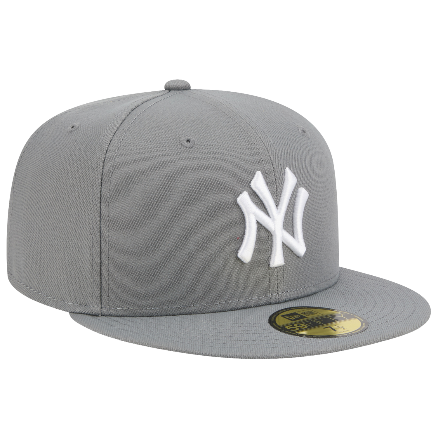 New Era Yankees 59FIFTY Cap - Men's - White/Steel Grey