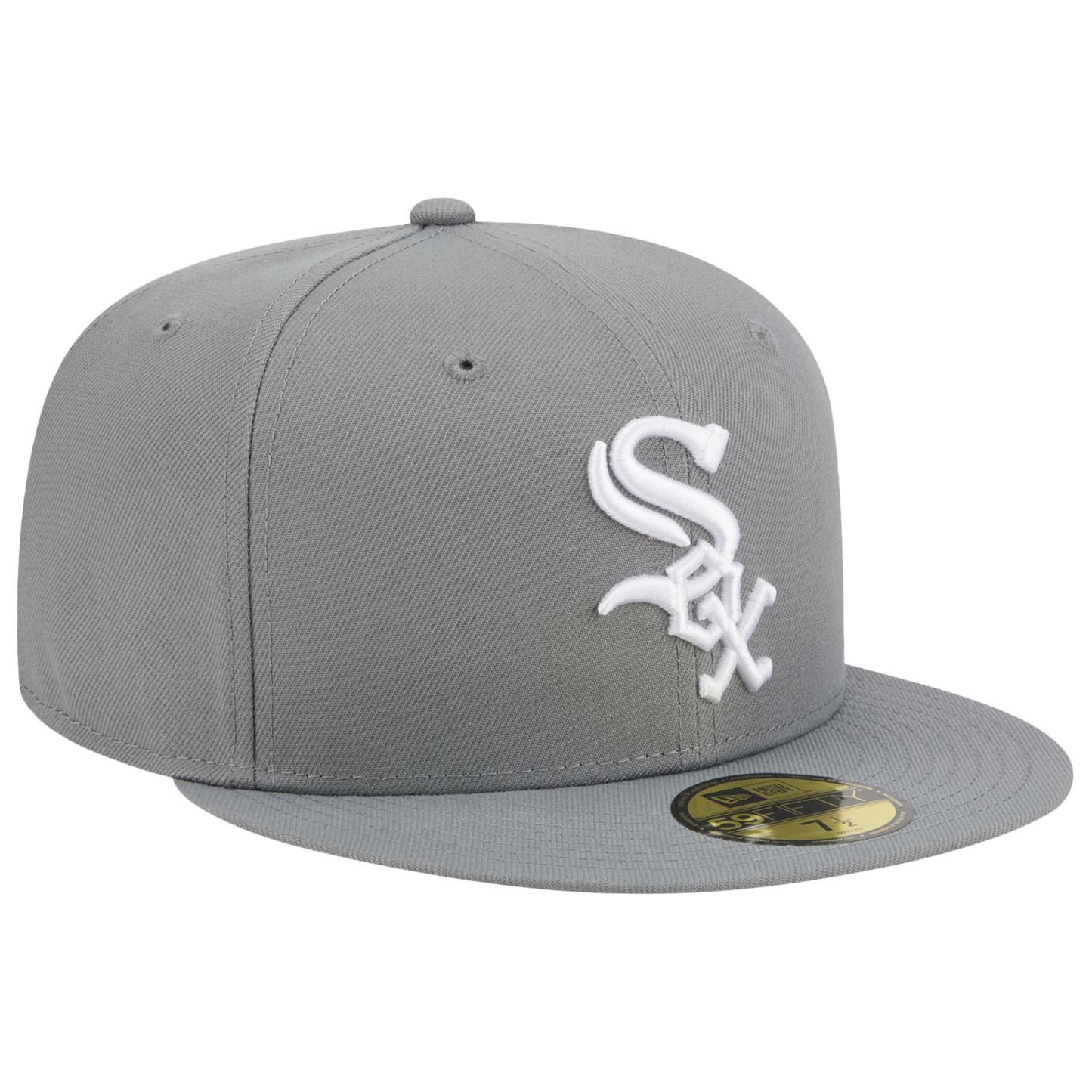 New Era White Sox 59FIFTY Cap - Men's - Steel Grey/White