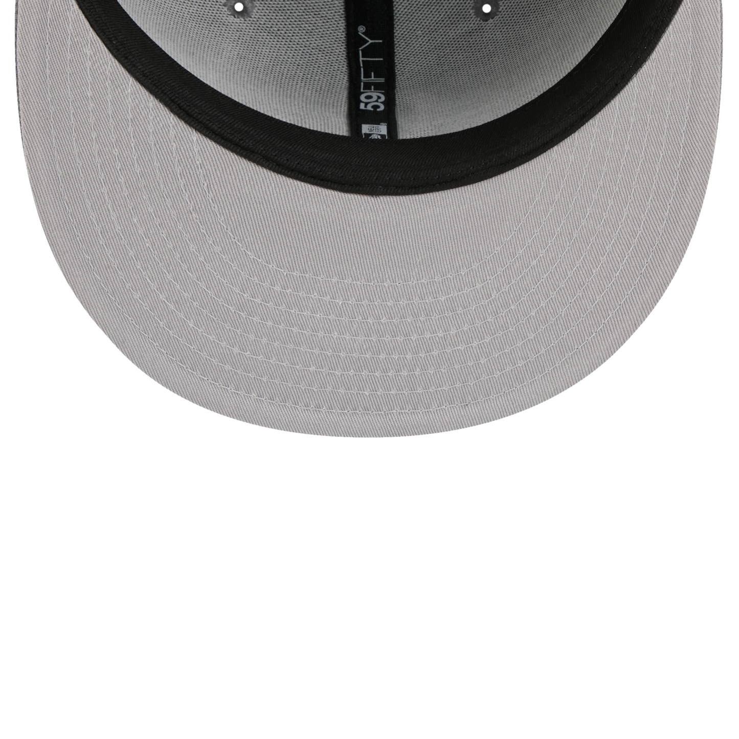 New Era White Sox 59FIFTY Cap - Men's - Steel Grey/White