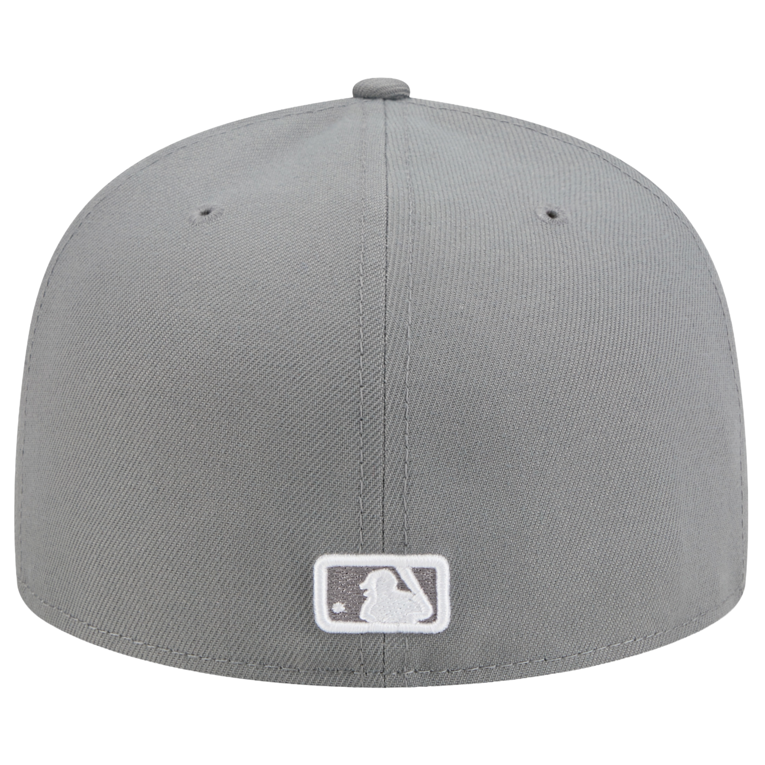 New Era Braves 59FIFTY Cap - Men's - White/Steel Grey