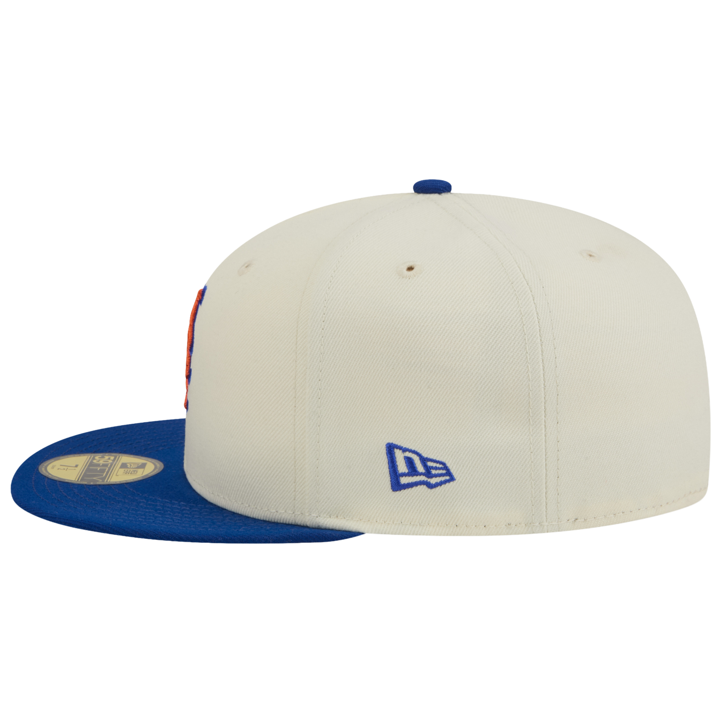 New Era Mets 59FIFTY Cap - Men's - Chalk White/Blue