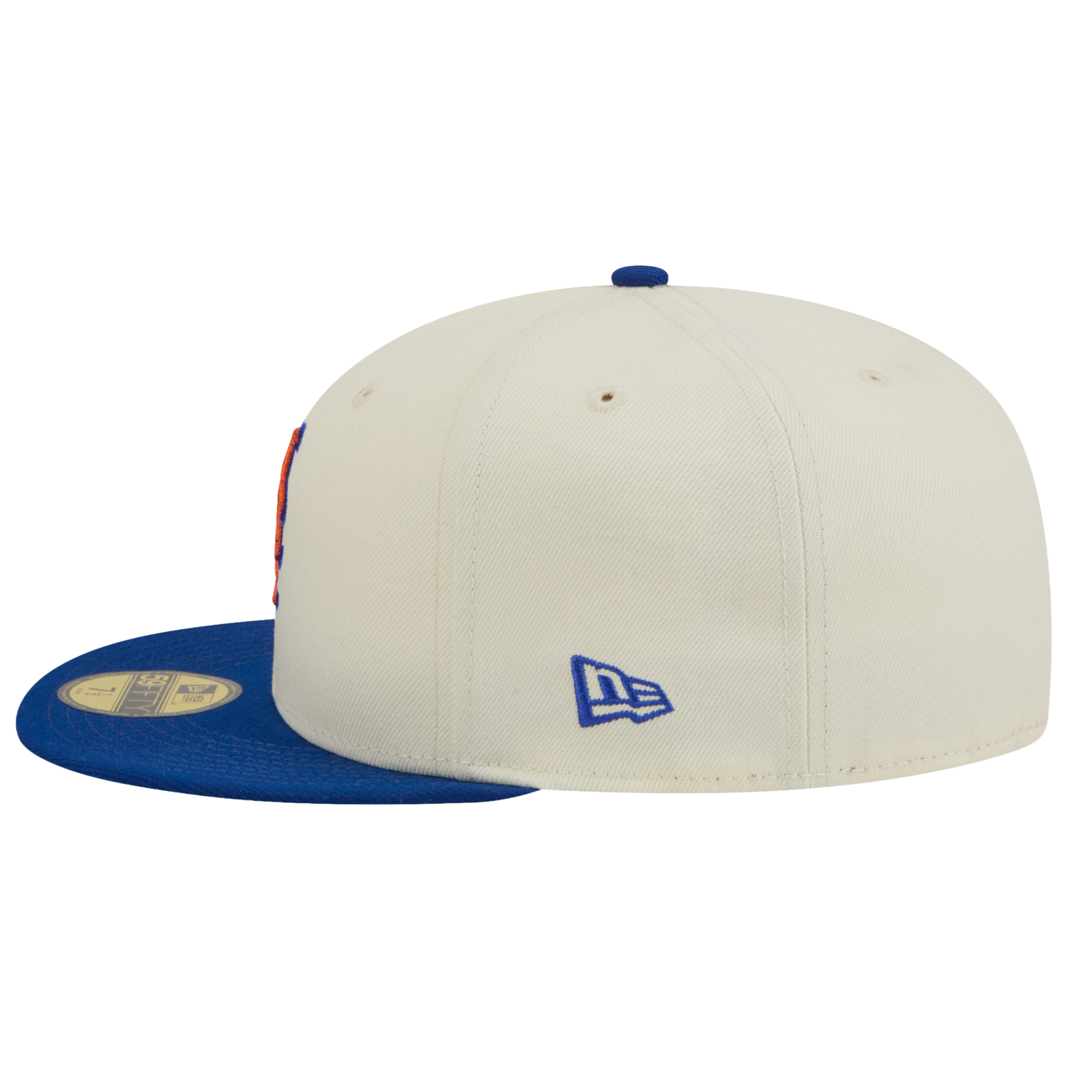 New Era Mets 59FIFTY Cap - Men's - Chalk White/Blue