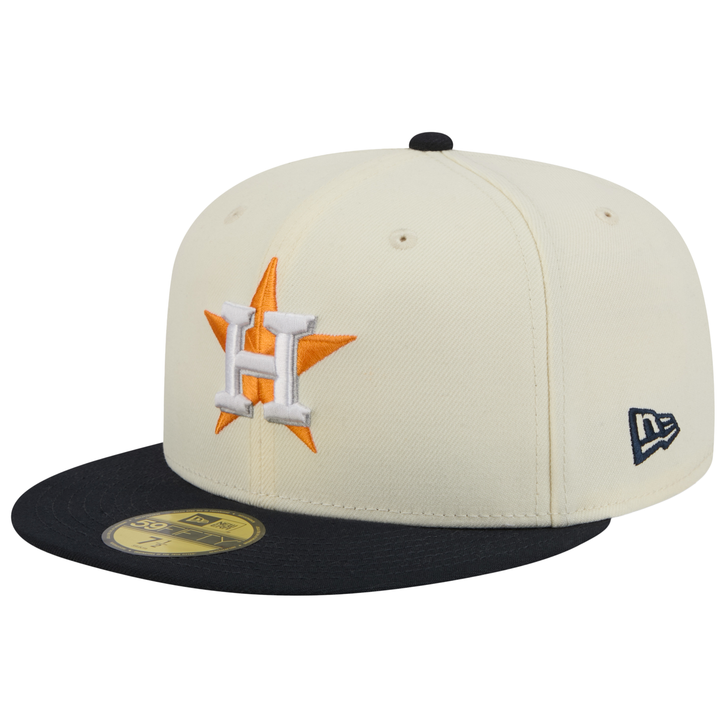 New Era Astros 59FIFTY Cap - Men's - Chalk White/Black