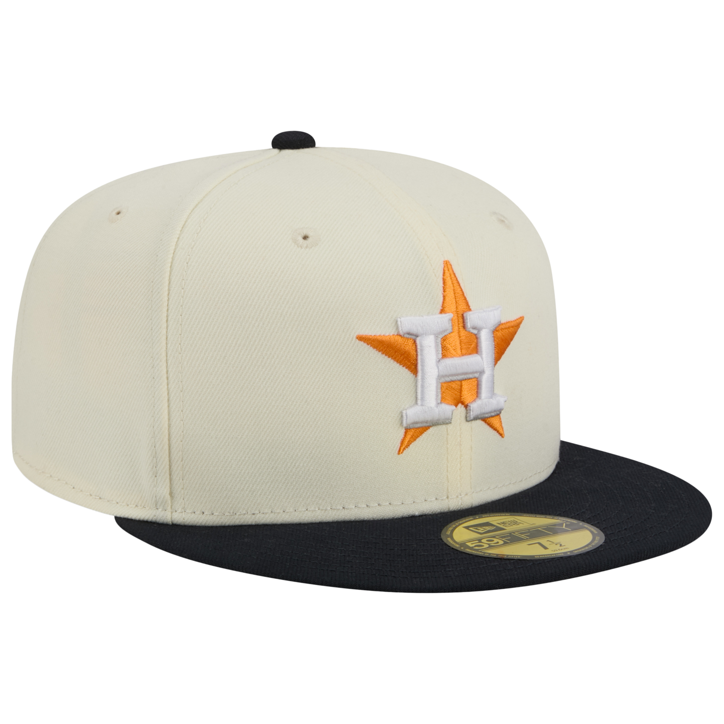 New Era Astros 59FIFTY Cap - Men's - Chalk White/Black
