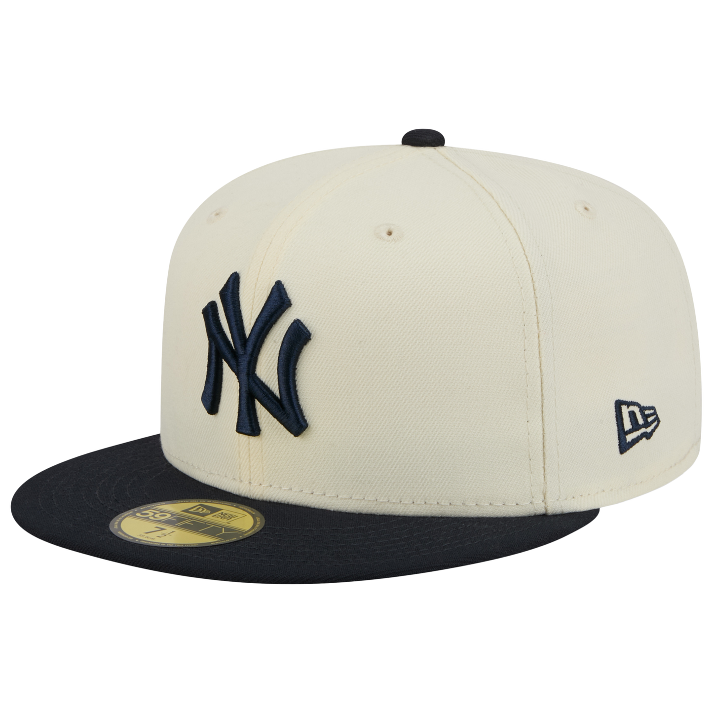New Era Yankees 59FIFTY Cap - Men's - Chalk White/Navy