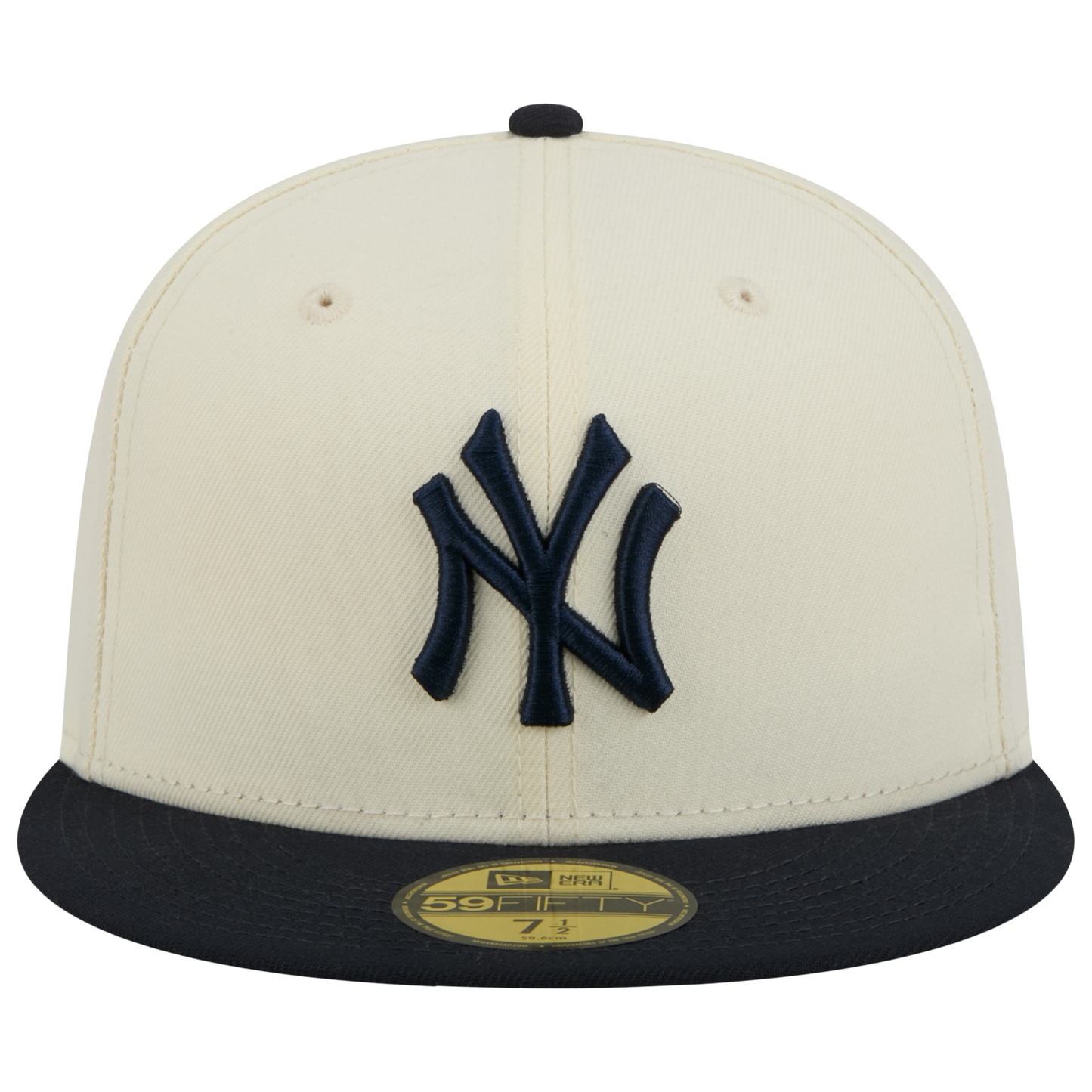 New Era Yankees 59FIFTY Cap - Men's - Chalk White/Navy