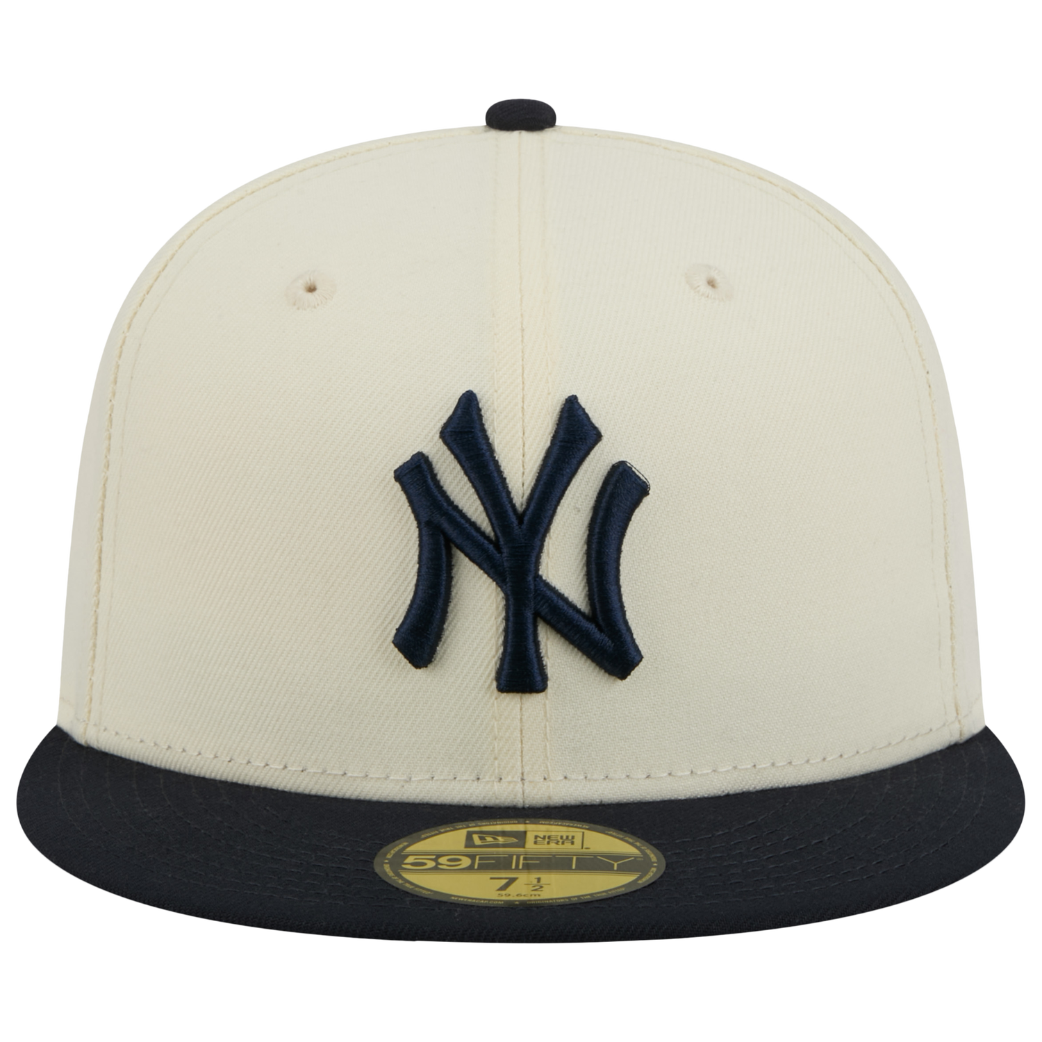 New Era Yankees 59FIFTY Cap - Men's - Chalk White/Navy