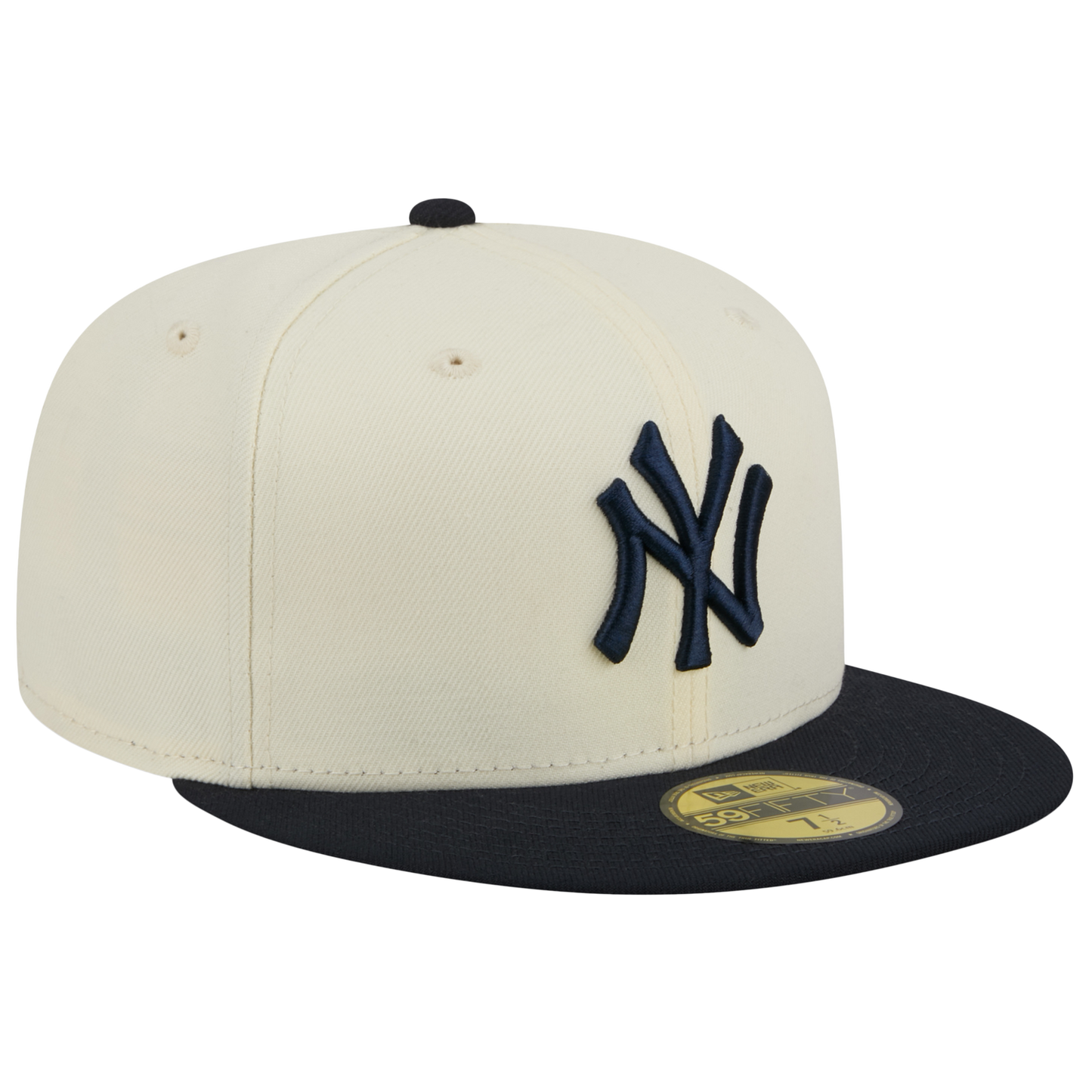New Era Yankees 59FIFTY Cap - Men's - Chalk White/Navy