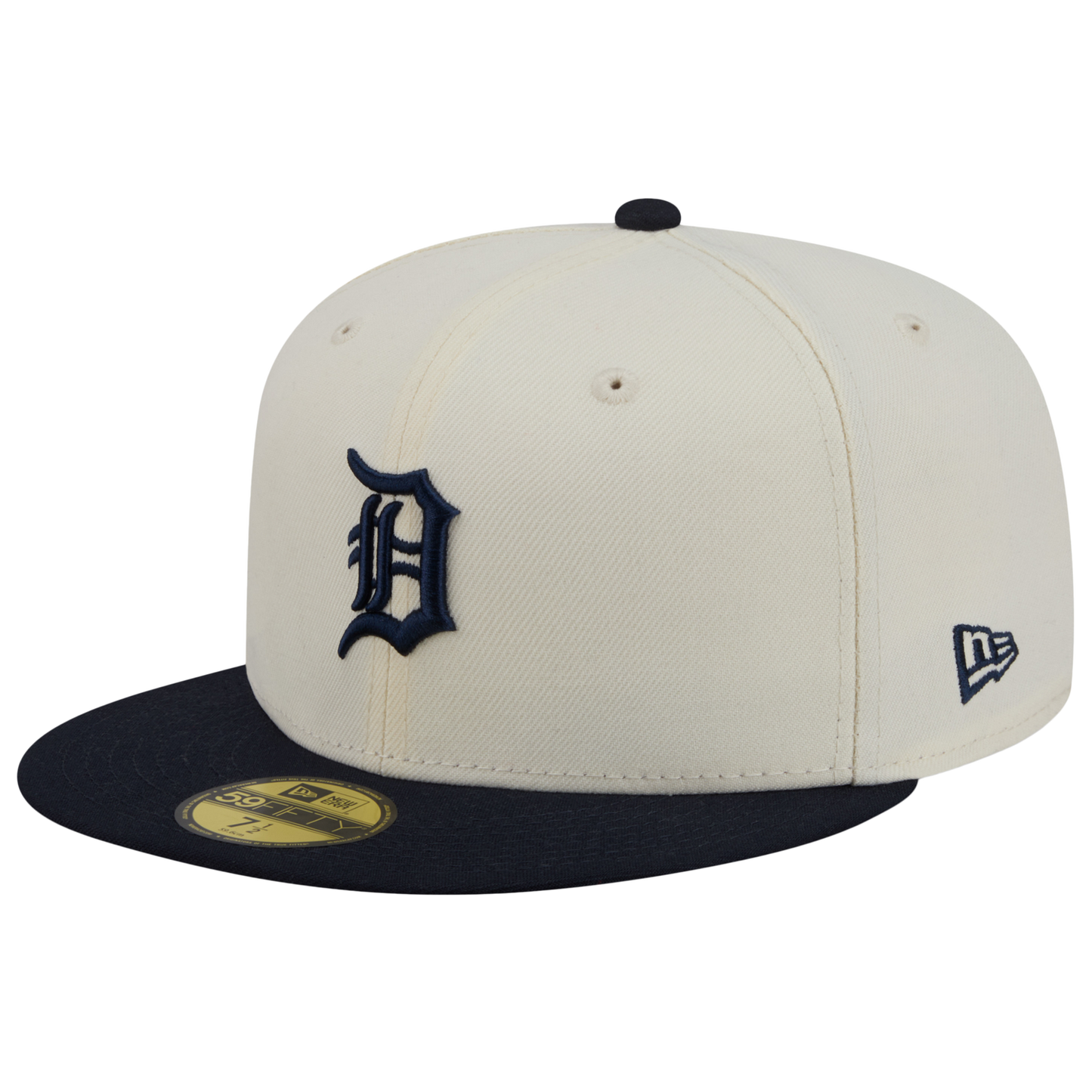 New Era Tigers 59FIFTY Cap - Men's - Chalk White/Navy