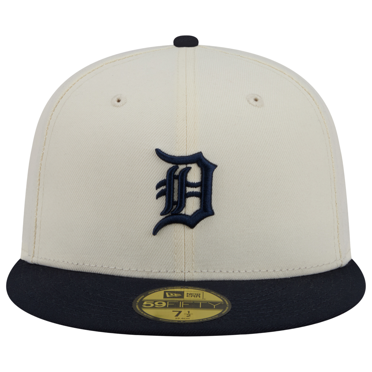 New Era Tigers 59FIFTY Cap - Men's - Chalk White/Navy