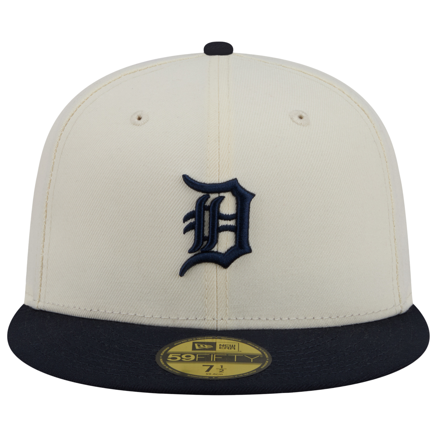 New Era Tigers 59FIFTY Cap - Men's - Chalk White/Navy