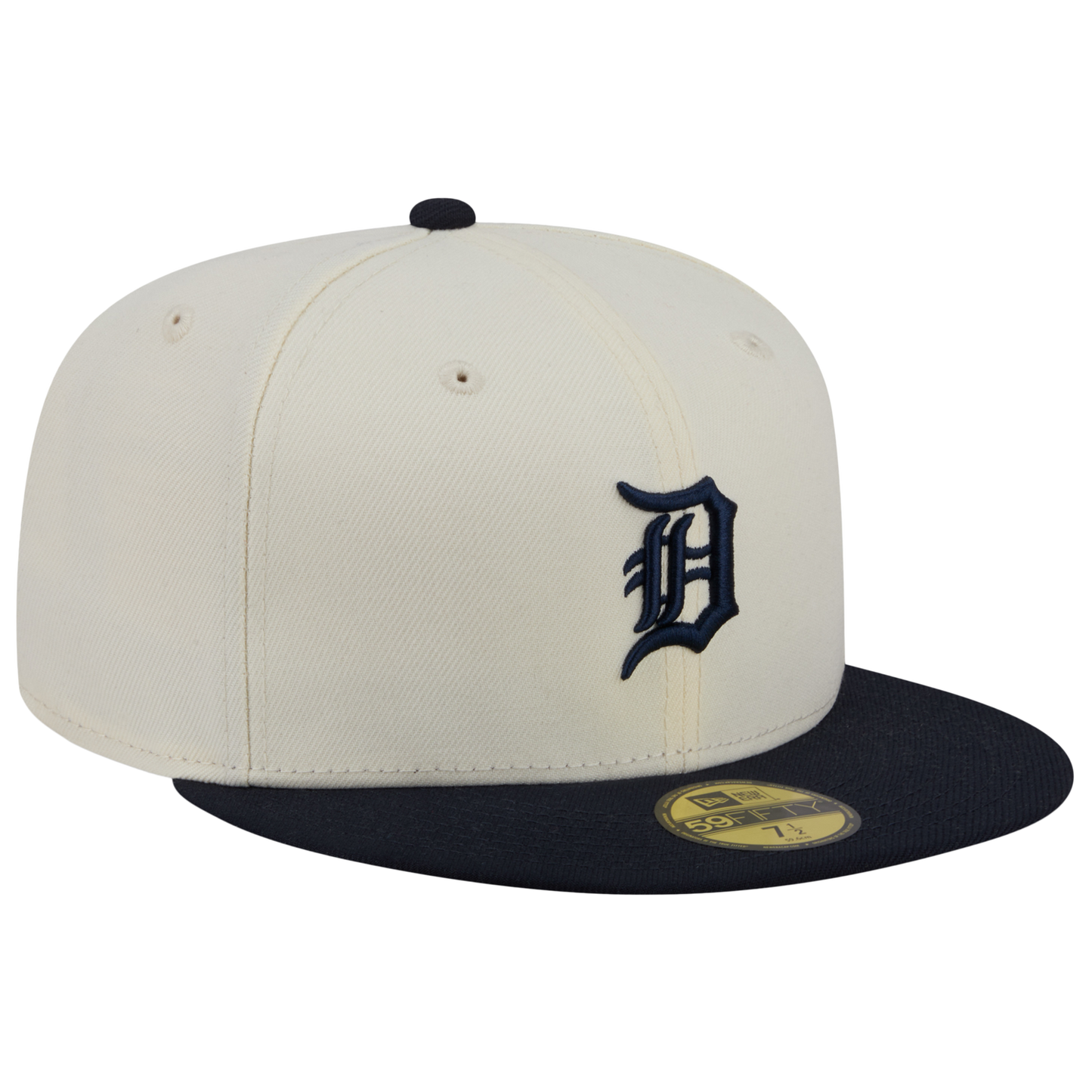 New Era Tigers 59FIFTY Cap - Men's - Chalk White/Navy
