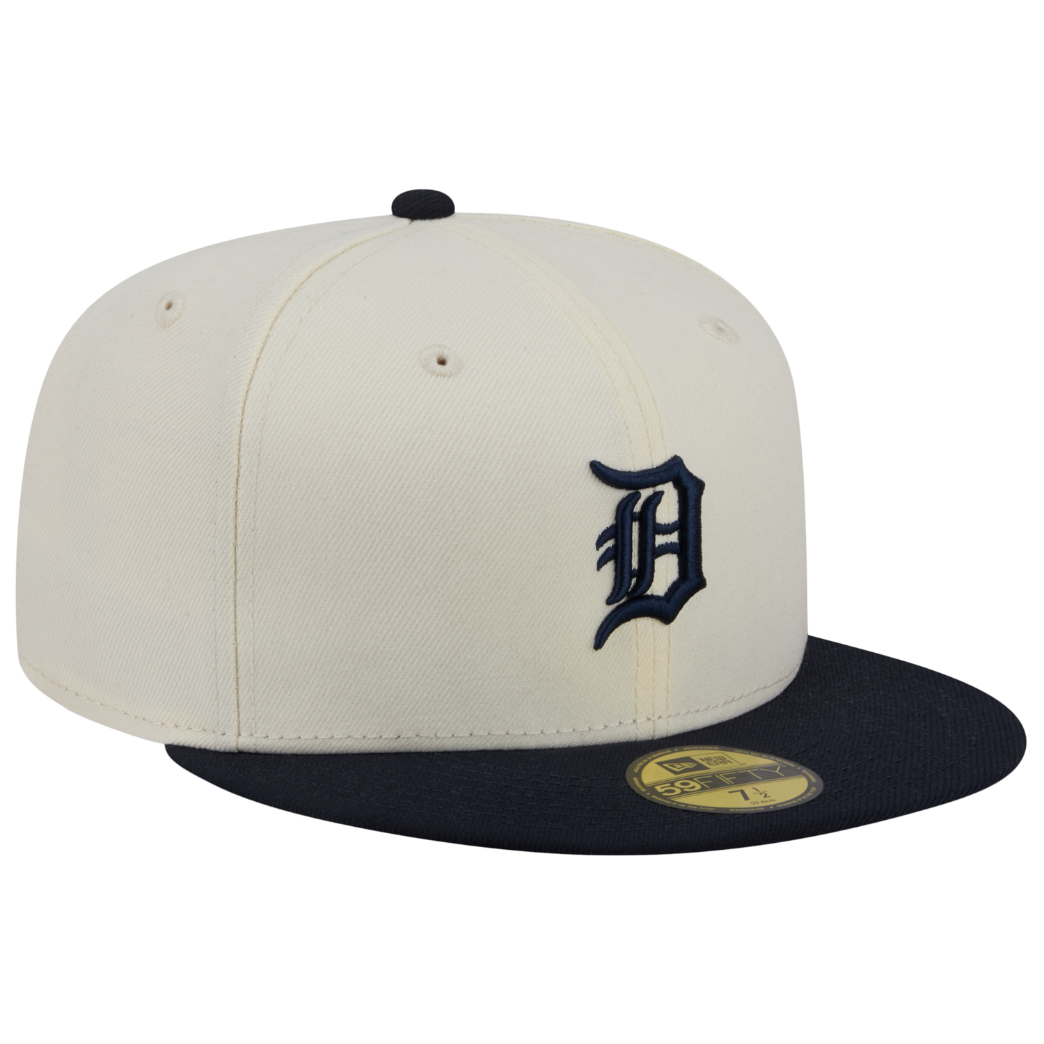 New Era Tigers 59FIFTY Cap - Men's - Chalk White/Navy