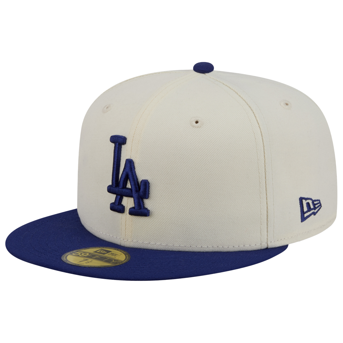 New Era Dodgers 59FIFTY Cap - Men's - Chalk White/Blue