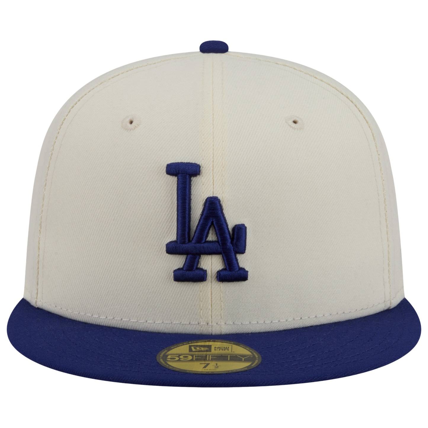 New Era Dodgers 59FIFTY Cap - Men's - Chalk White/Blue