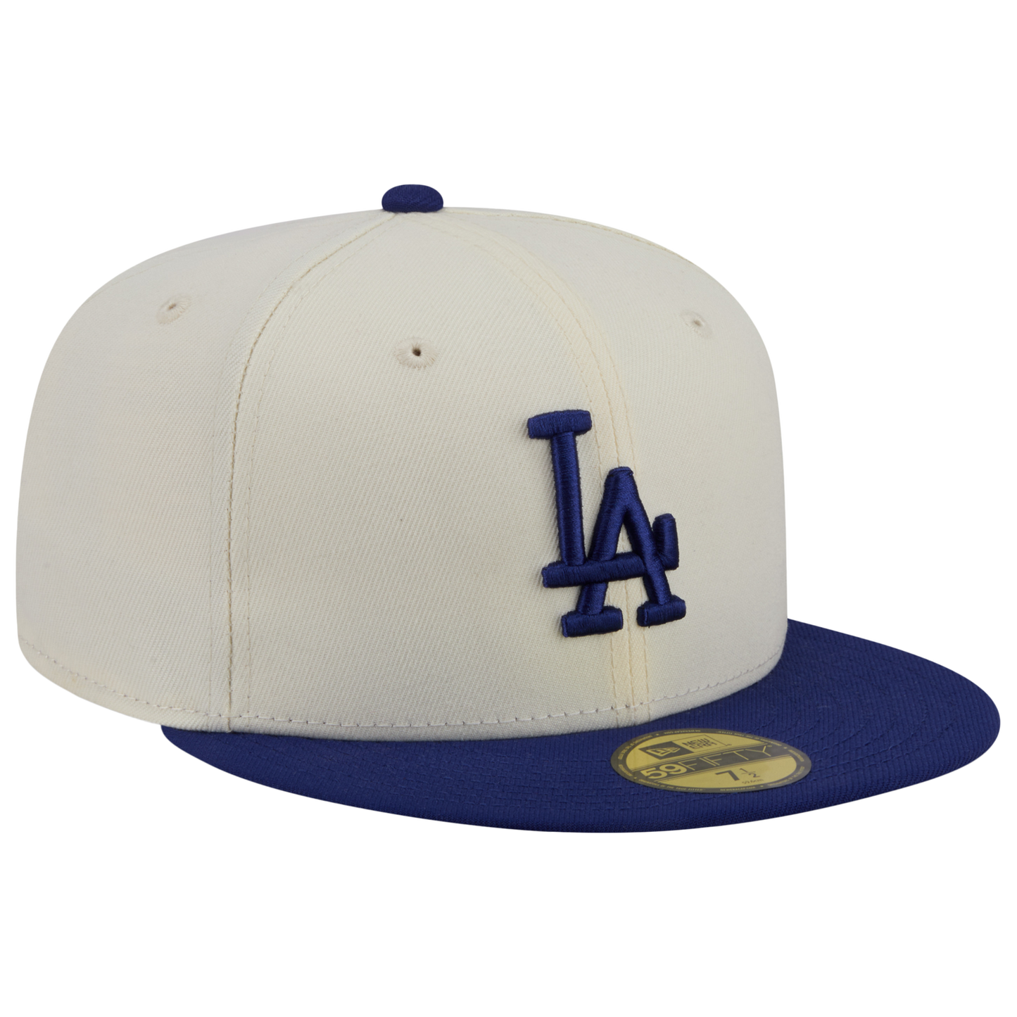 New Era Dodgers 59FIFTY Cap - Men's - Chalk White/Blue