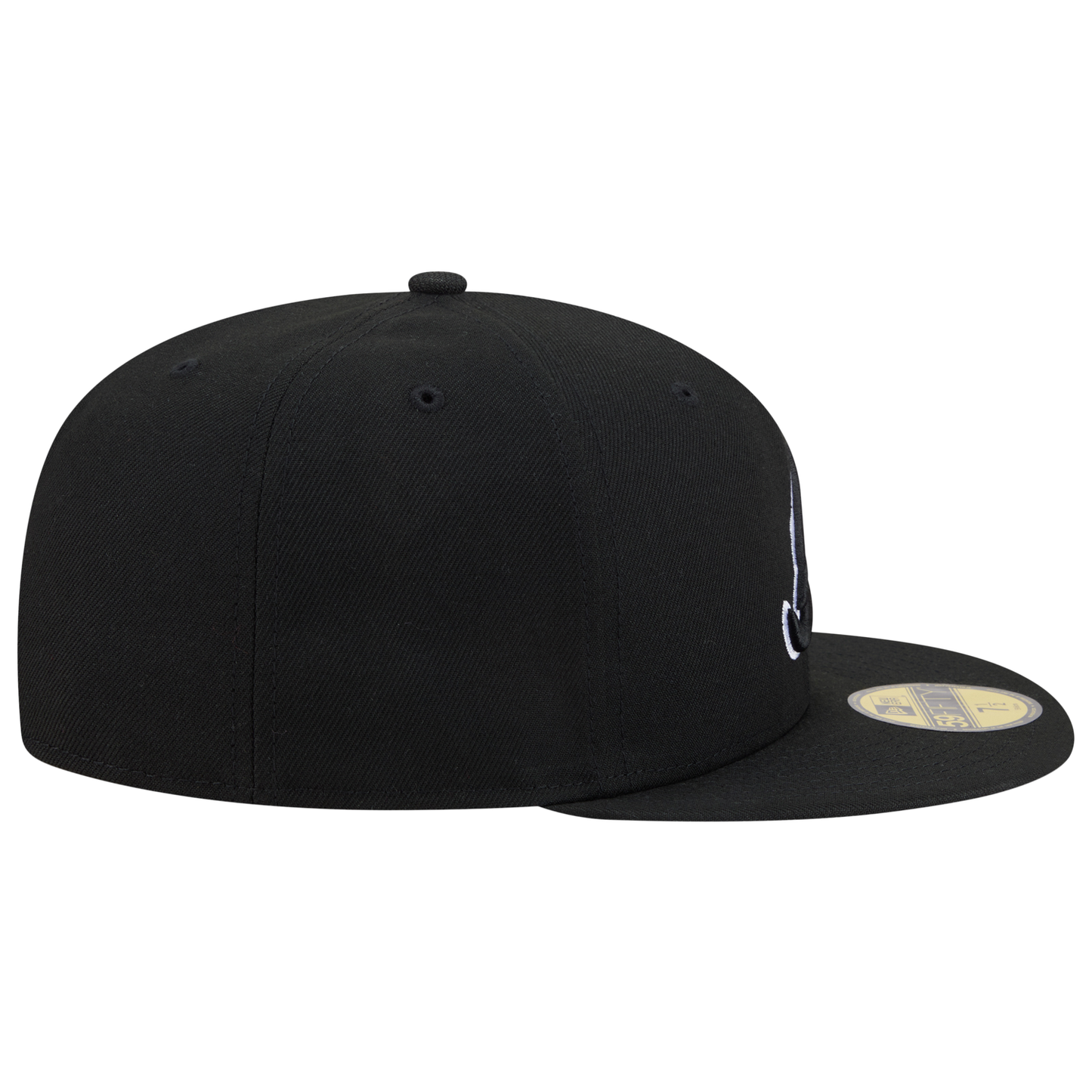 New Era Braves 59FIFTY Cap - Men's - White/Black