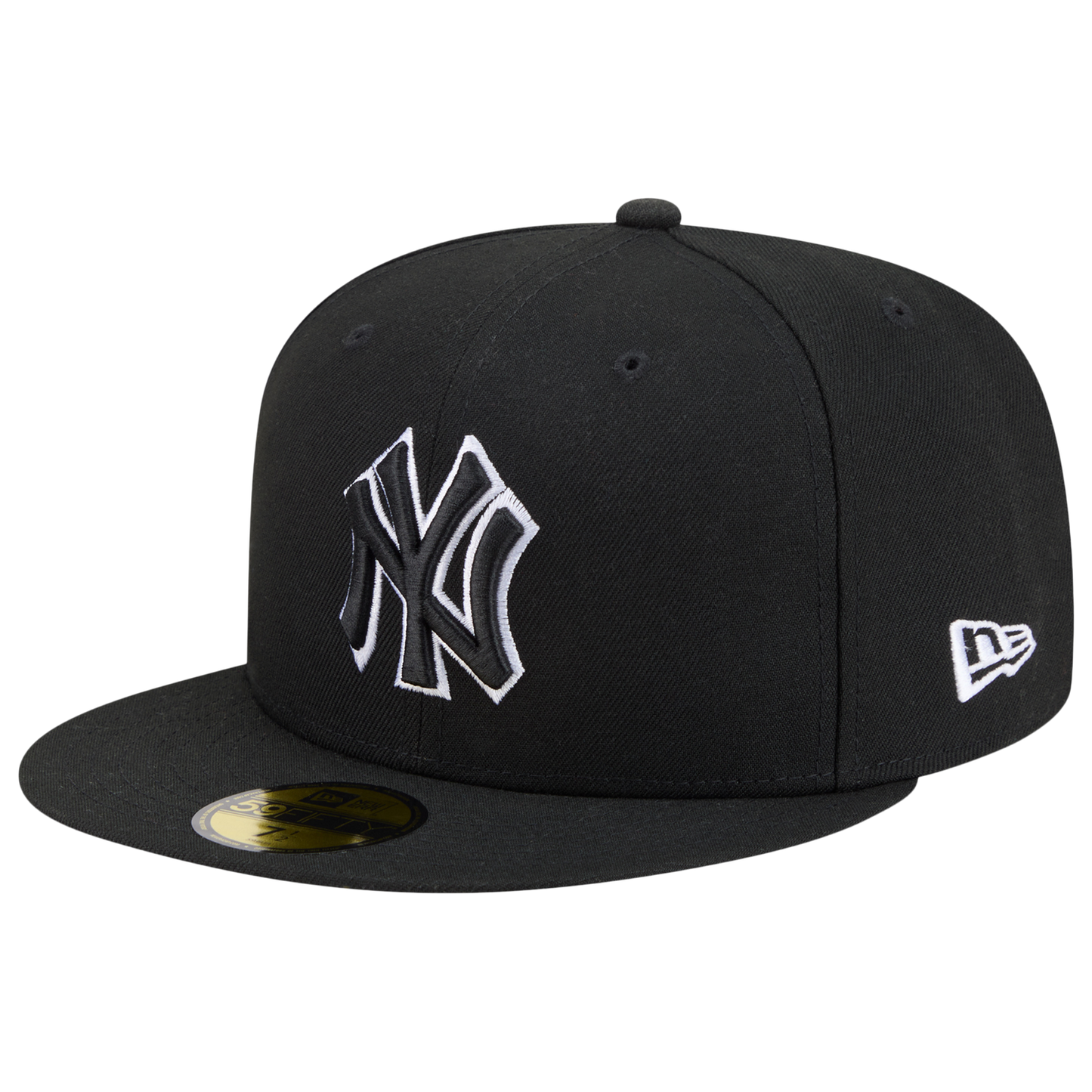 New Era Yankees 59FIFTY Cap - Men's - Black/White