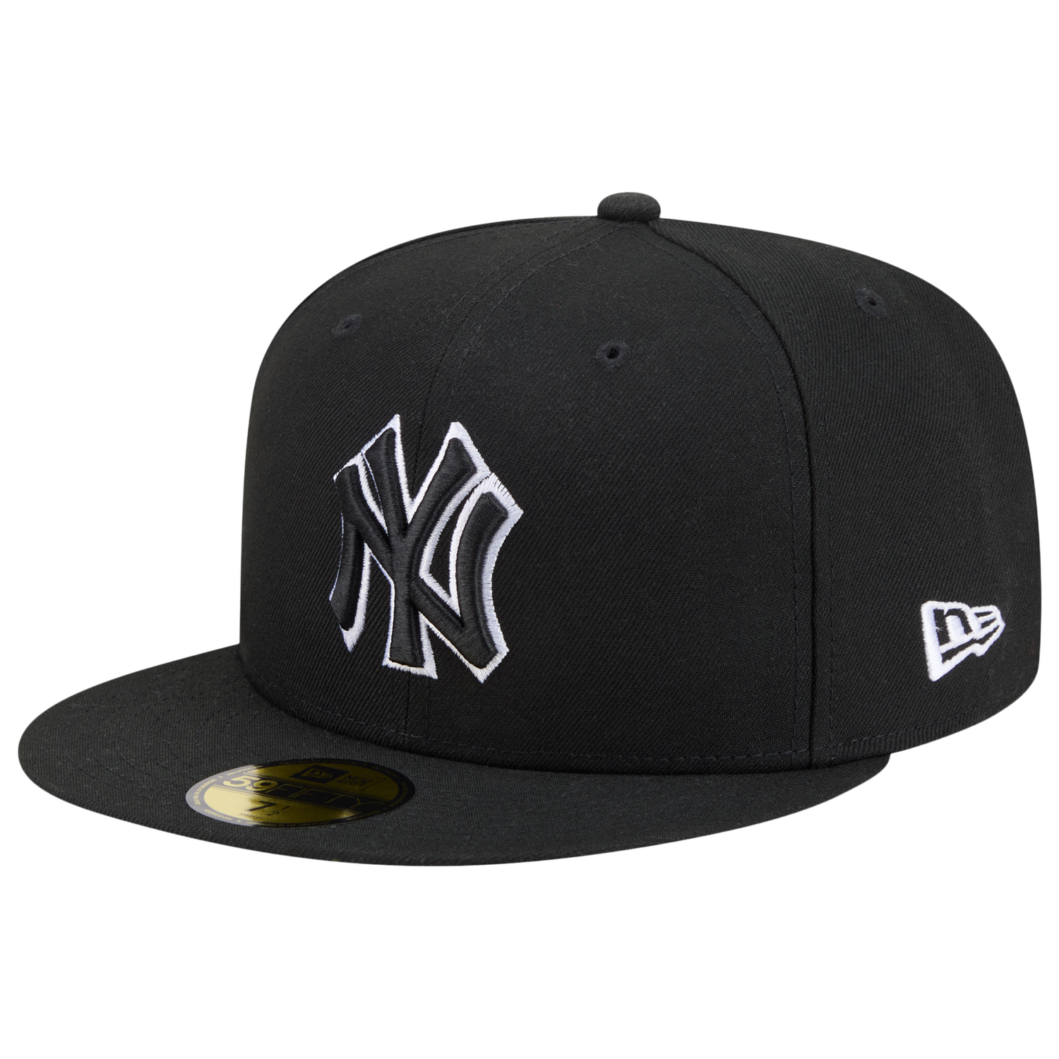 New Era Yankees 59FIFTY Cap - Men's - Black/White