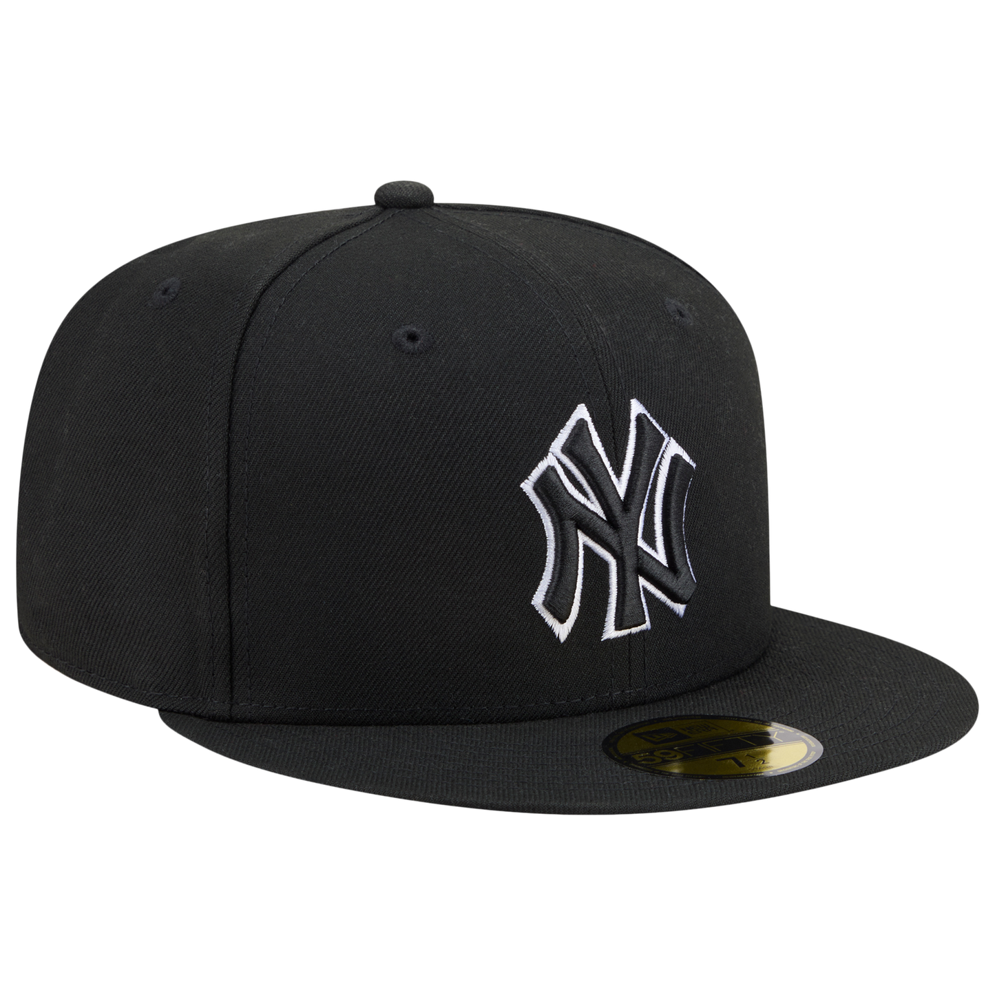 New Era Yankees 59FIFTY Cap - Men's - Black/White