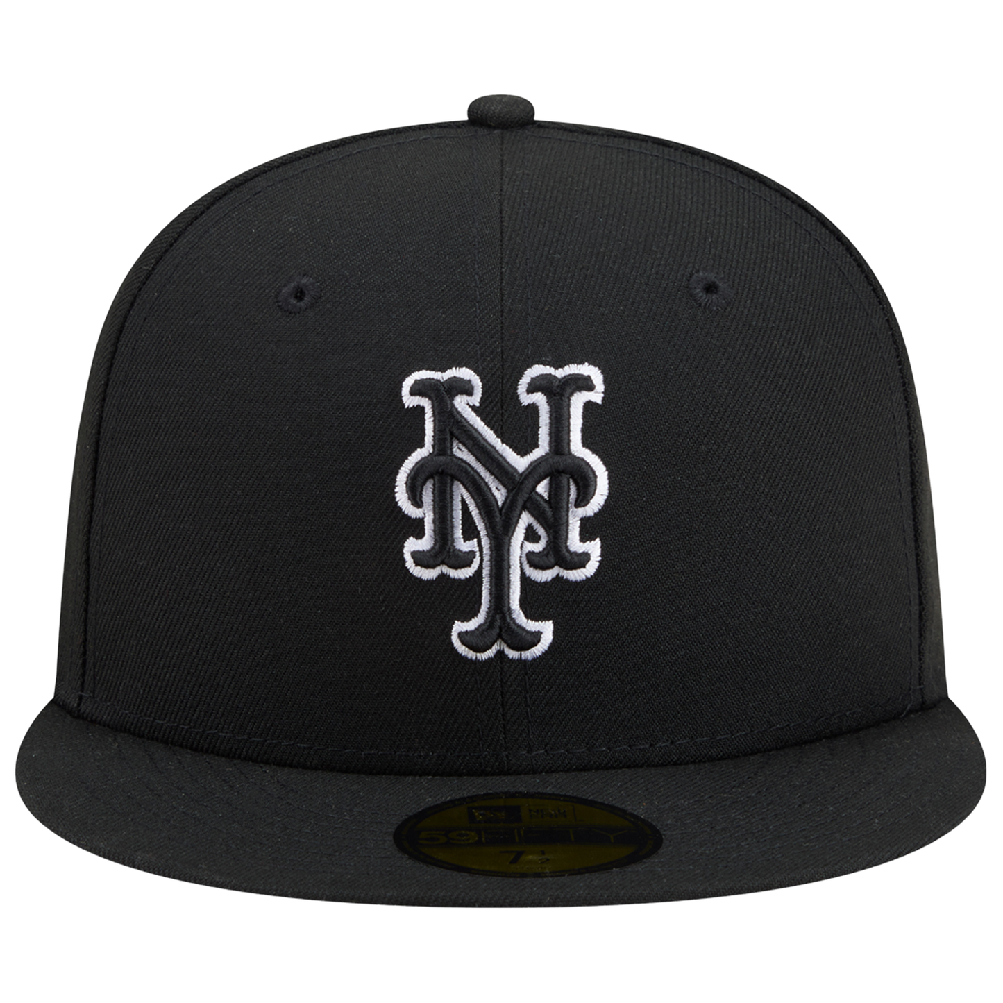 New Era Mets 59FIFTY Cap - Men's - White/Black