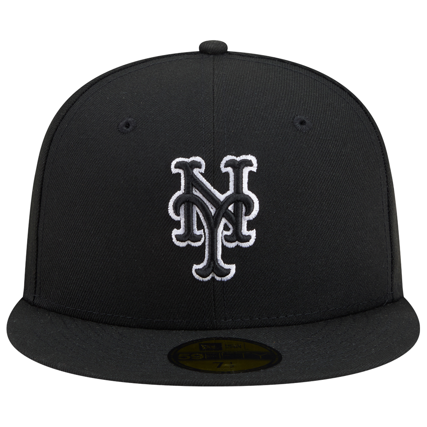 New Era Mets 59FIFTY Cap - Men's - White/Black