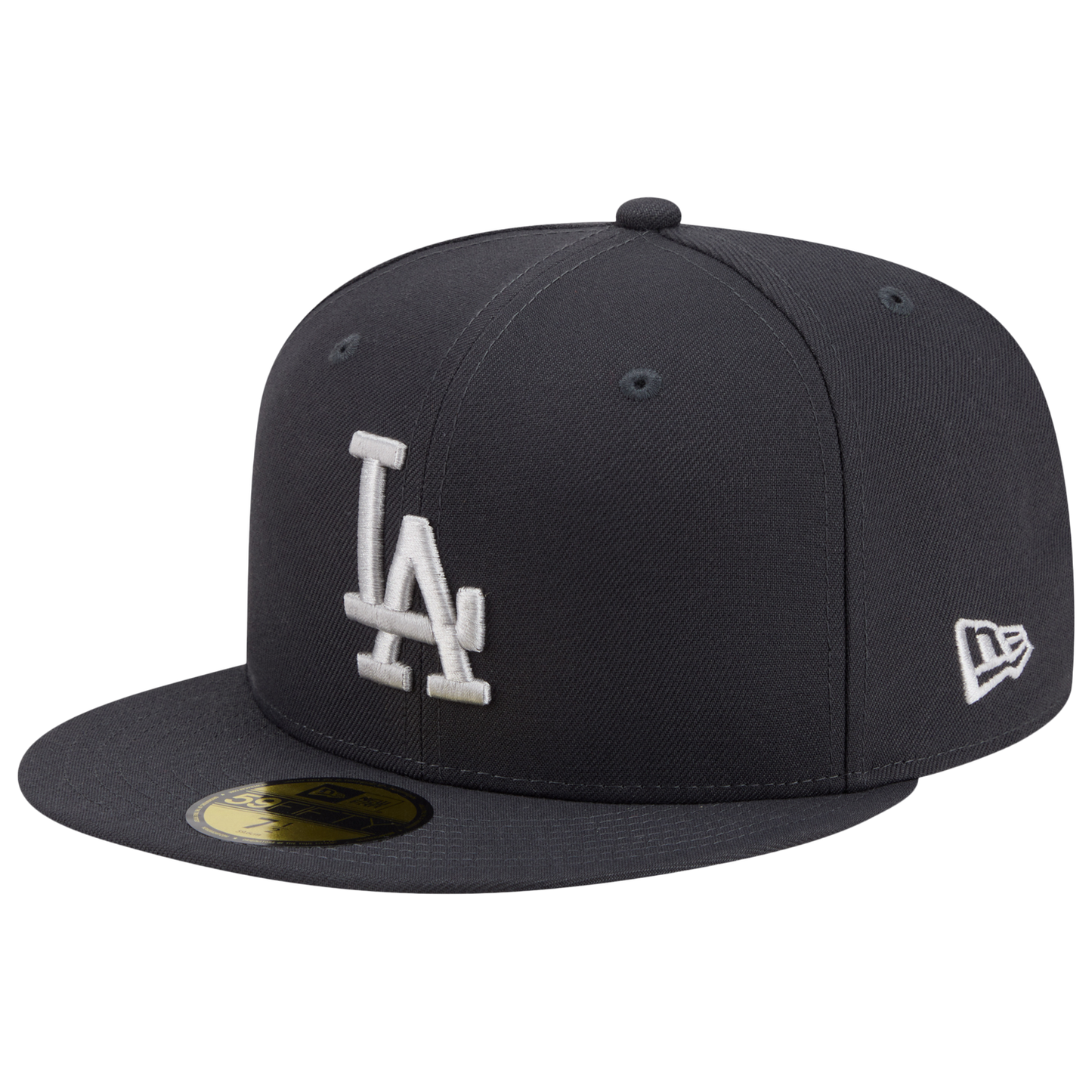 New Era Dodgers 59FIFTY Cap - Men's - Anthracite/White