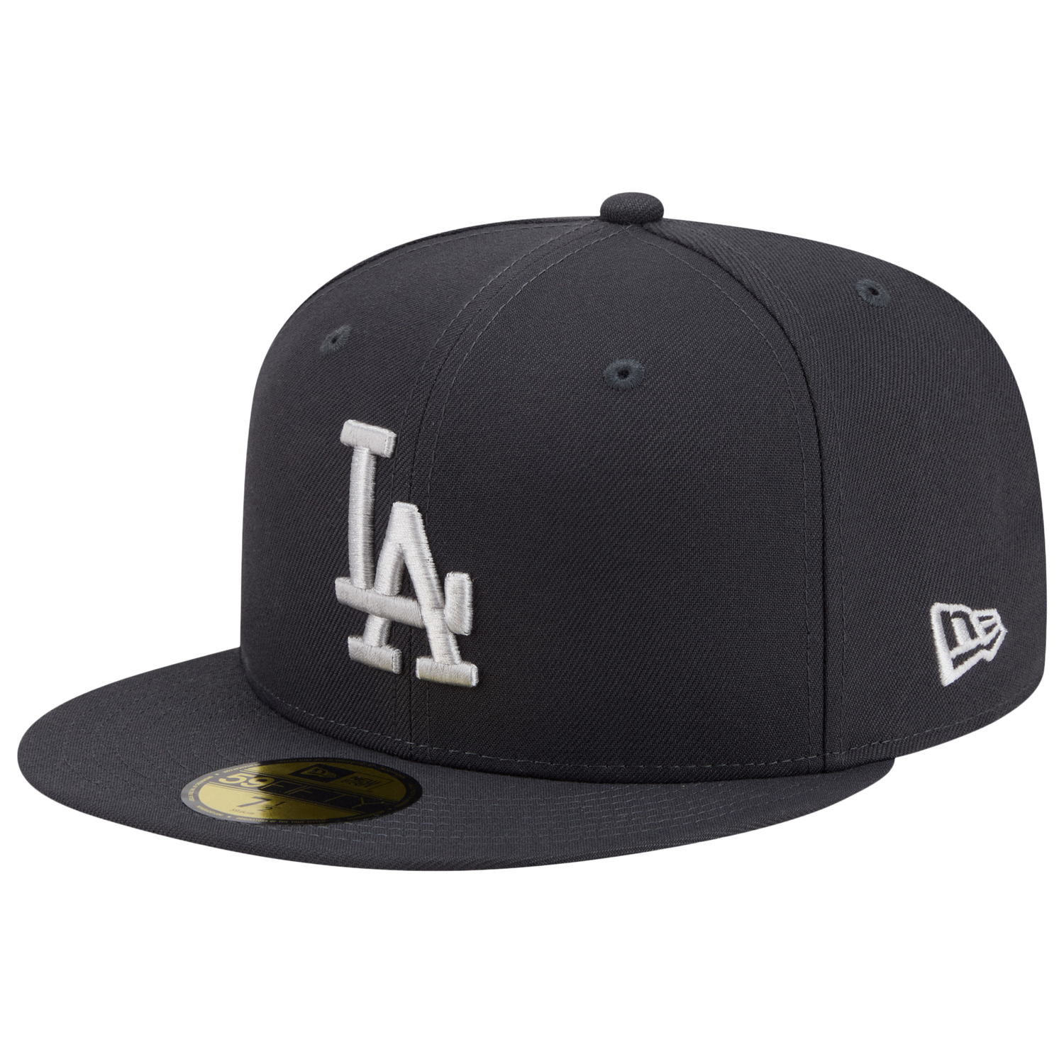 New Era Dodgers 59FIFTY Cap - Men's - Anthracite/White