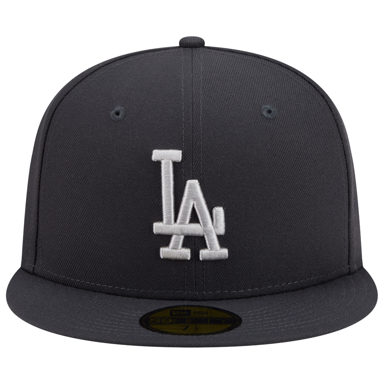 New Era Dodgers 59FIFTY Cap - Men's - Anthracite/White