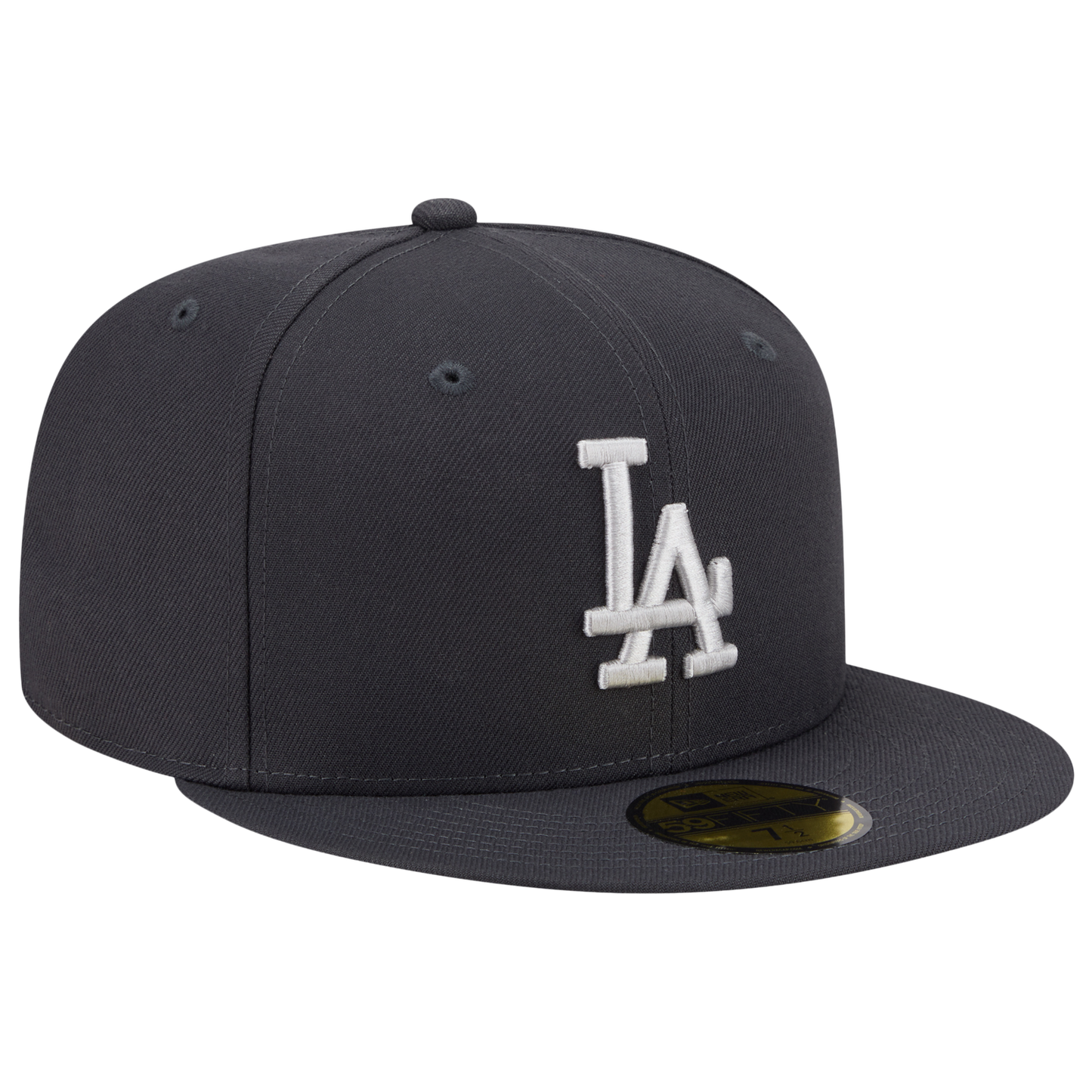 New Era Dodgers 59FIFTY Cap - Men's - Anthracite/White
