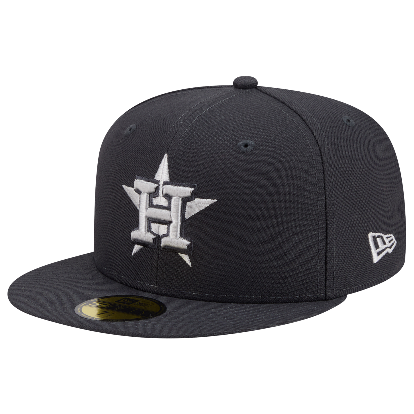 New Era Astros 59FIFTY Cap - Men's - Anthracite/Silver