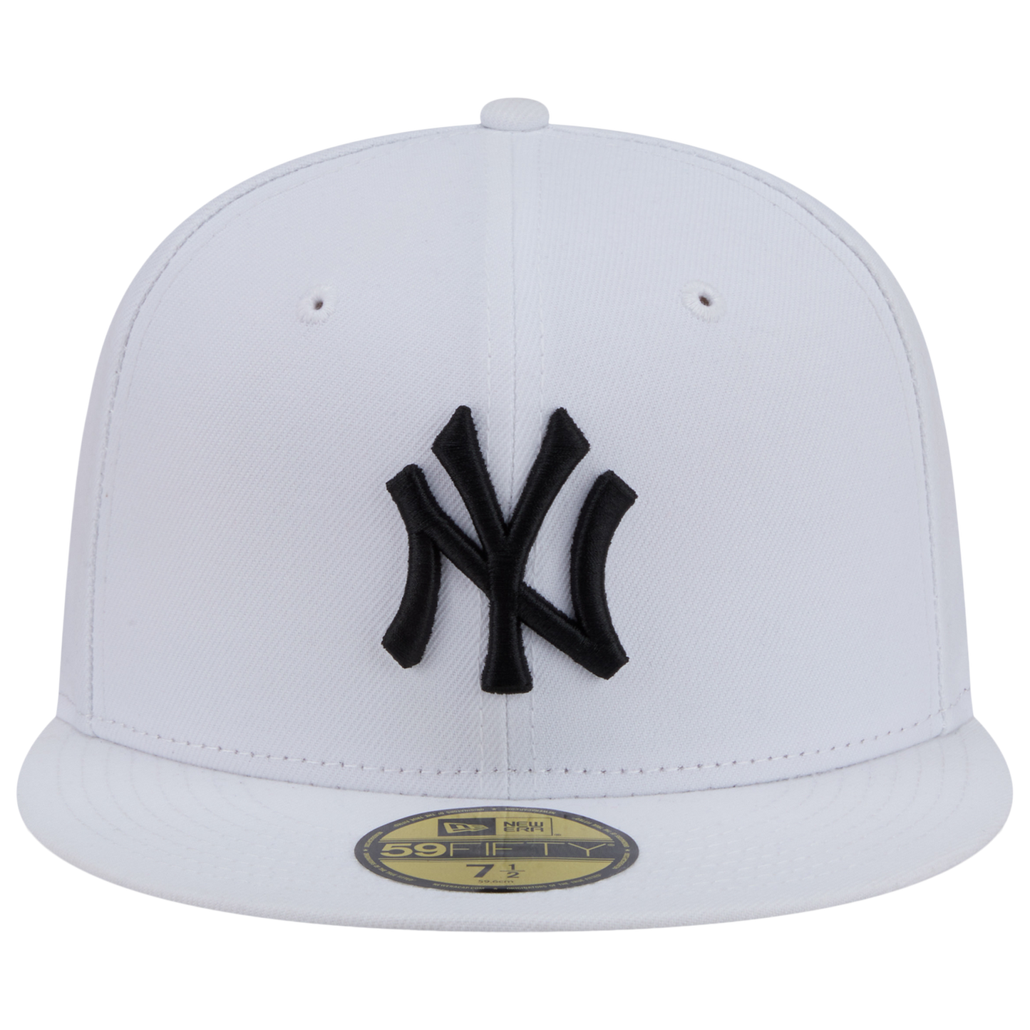 New Era Yankees 59FIFTY Cap - Men's - White/Black