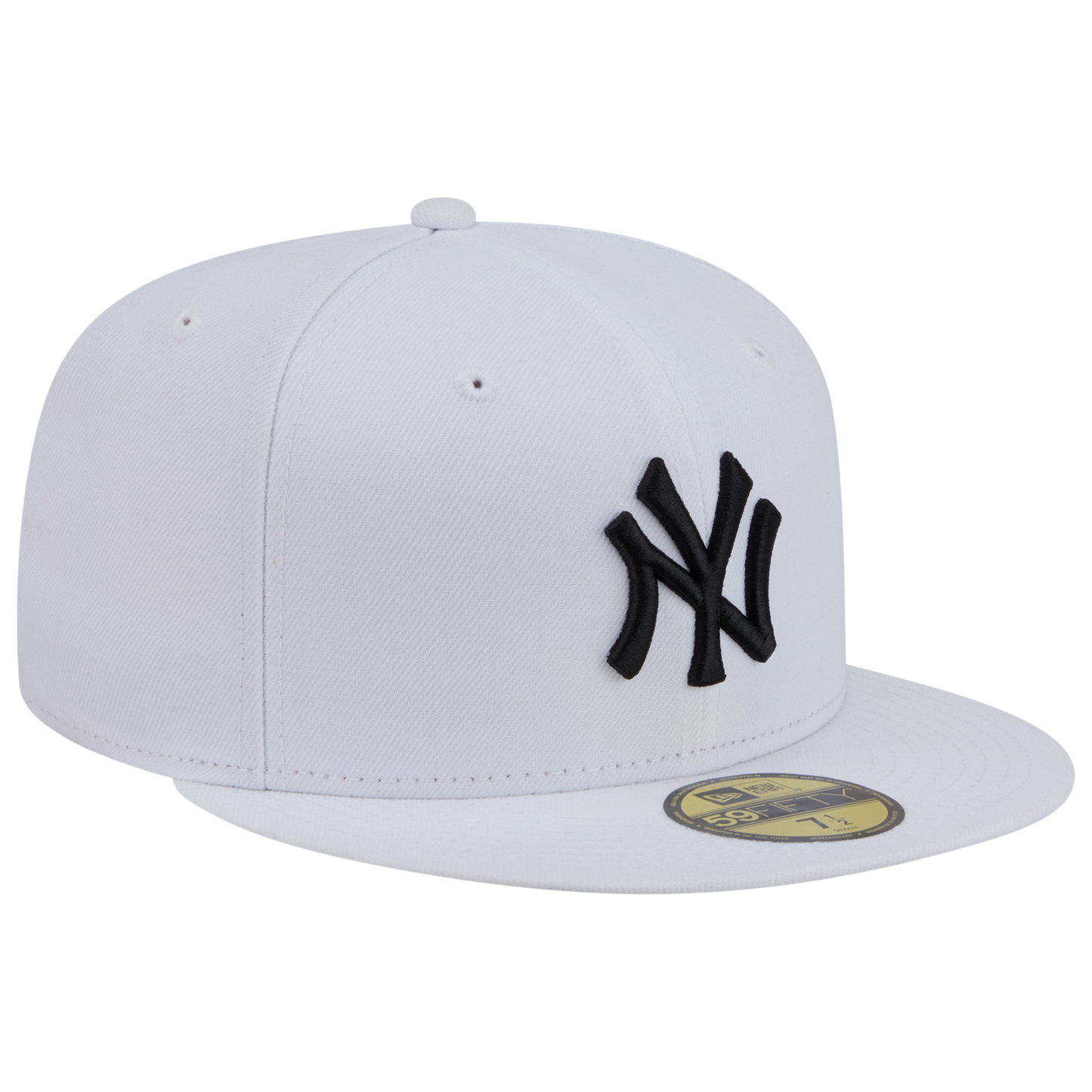 New Era Yankees 59FIFTY Cap - Men's - White/Black