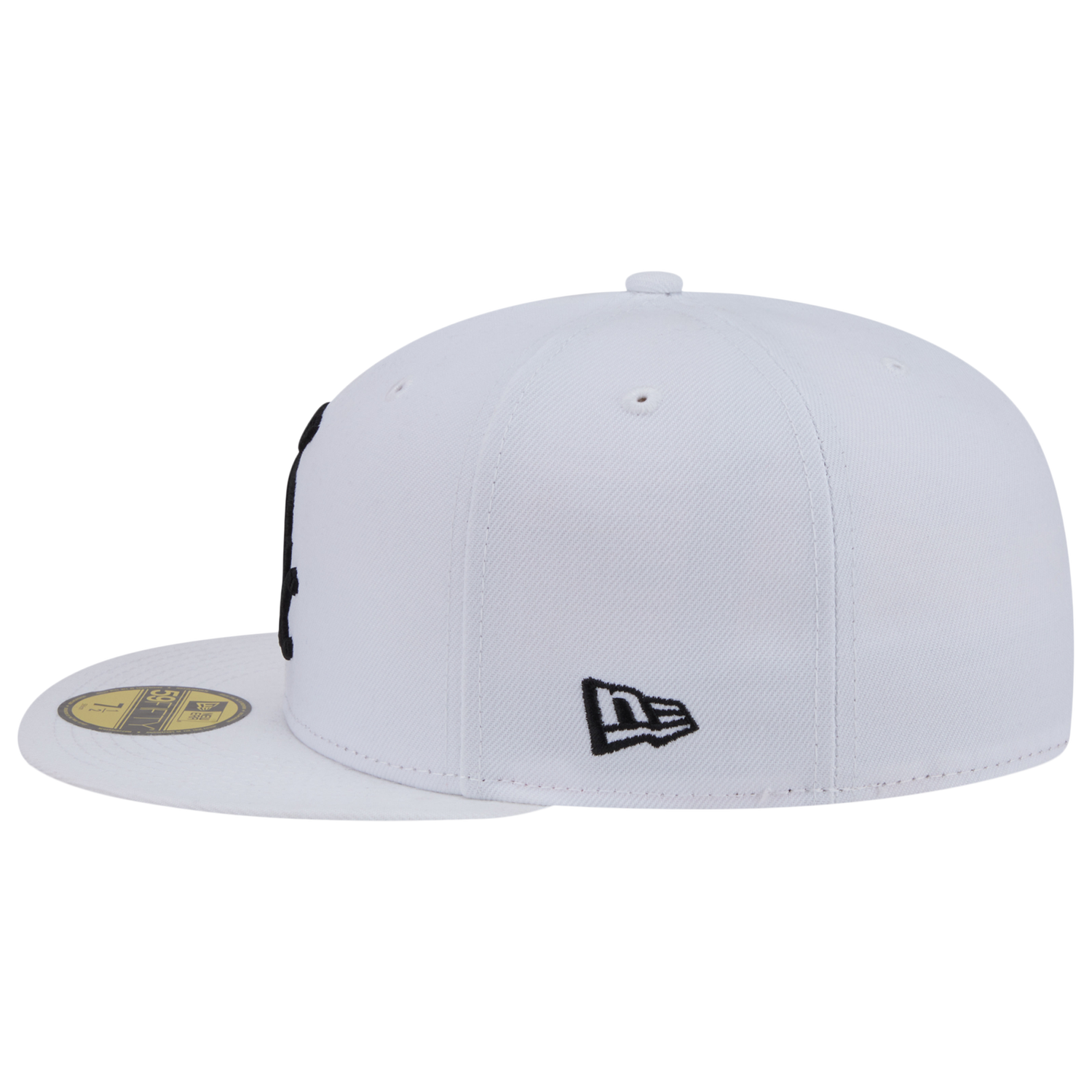 New Era White Sox 59FIFTY Cap - Men's - White/Black